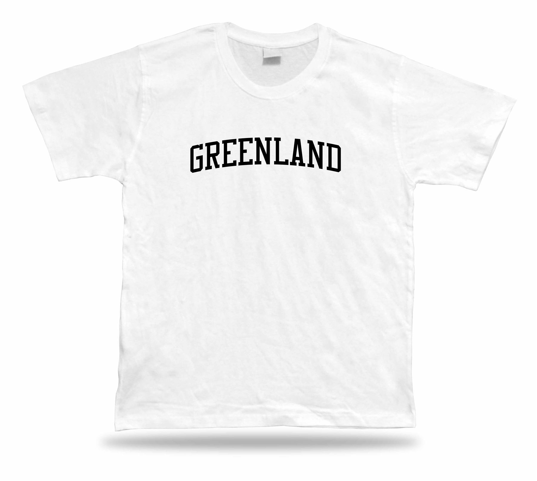 T-Shirt Stylisch GREENLAND Tee Geschenkidee Modern Fashion Sport Nordamerika Inuit - Bild 8 von 8
