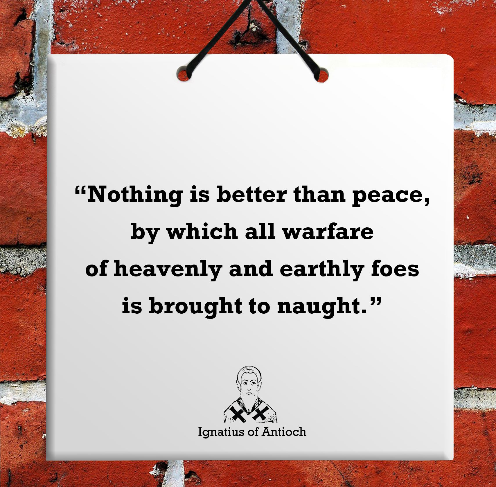 Ignatius of Antioch Unique Home Quote BAR DECOR Amazing Online Deal for You - Picture 18 of 31