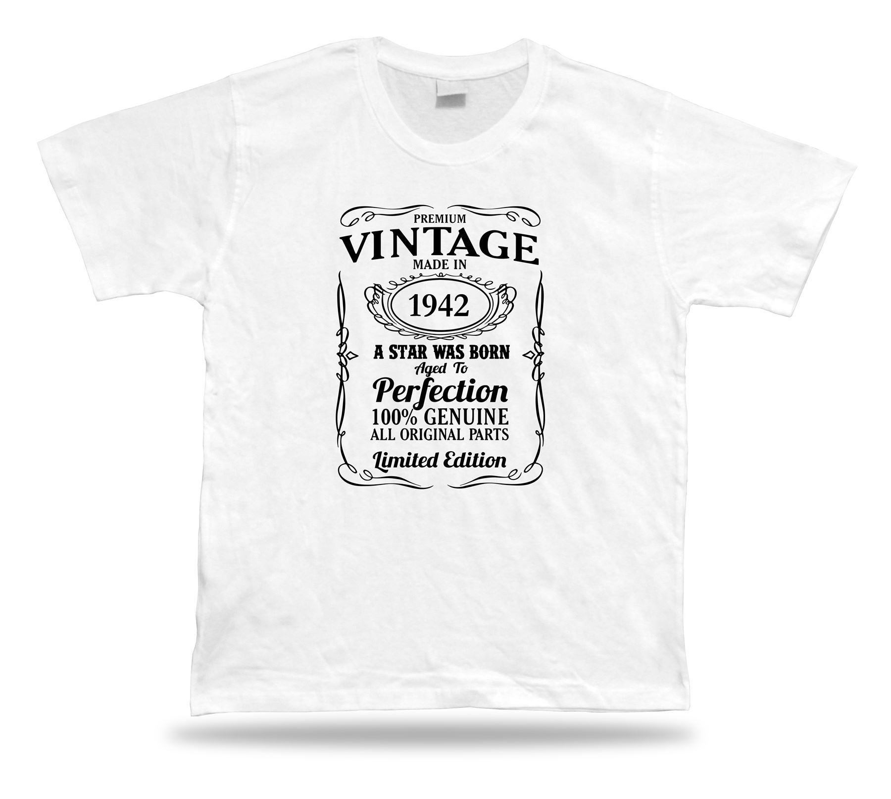 Bedrucktes T-Shirt Shirt Star is born 1942 Happy Birthday Geschenkidee Original - Bild 8 von 8