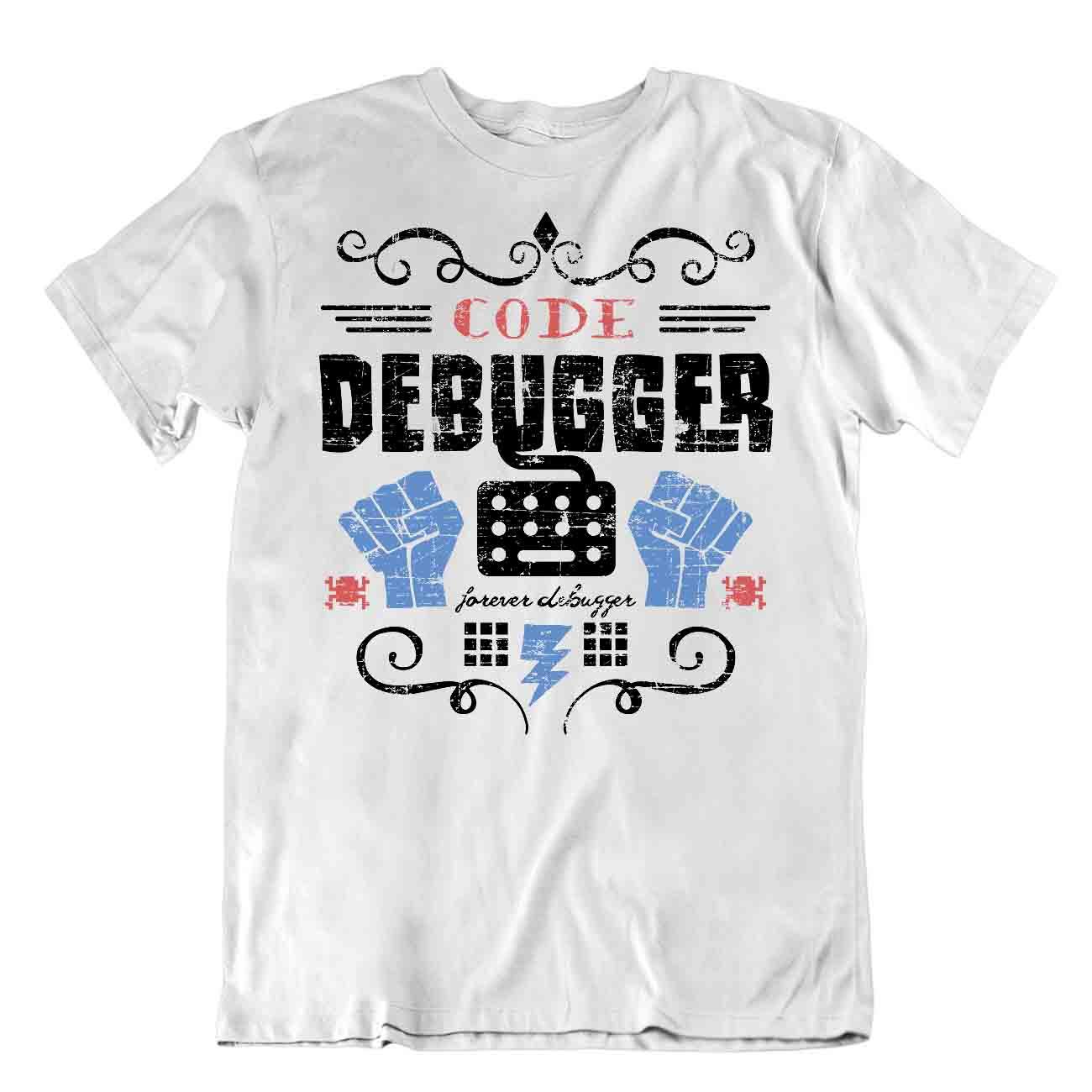 Code Debugger Tshirt Programmer T-Shirt Retro Tee Gift Shirt - Picture 8 of 8