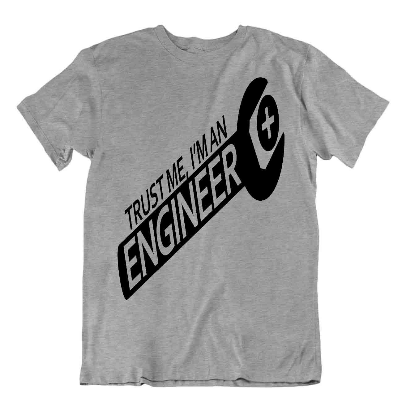 T-Shirt Trust Me I Am Awesome Engineer Freizeit Retro - Bild 5 von 8