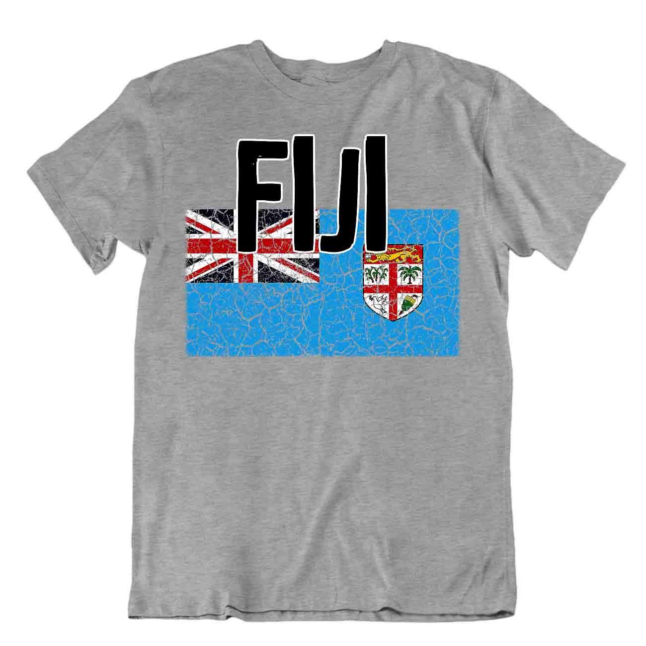 Camiseta Bandera Fiji Moda Country Souvenir Regalo Camiseta Logotipo del Orgullo - Imagen 5 de 8