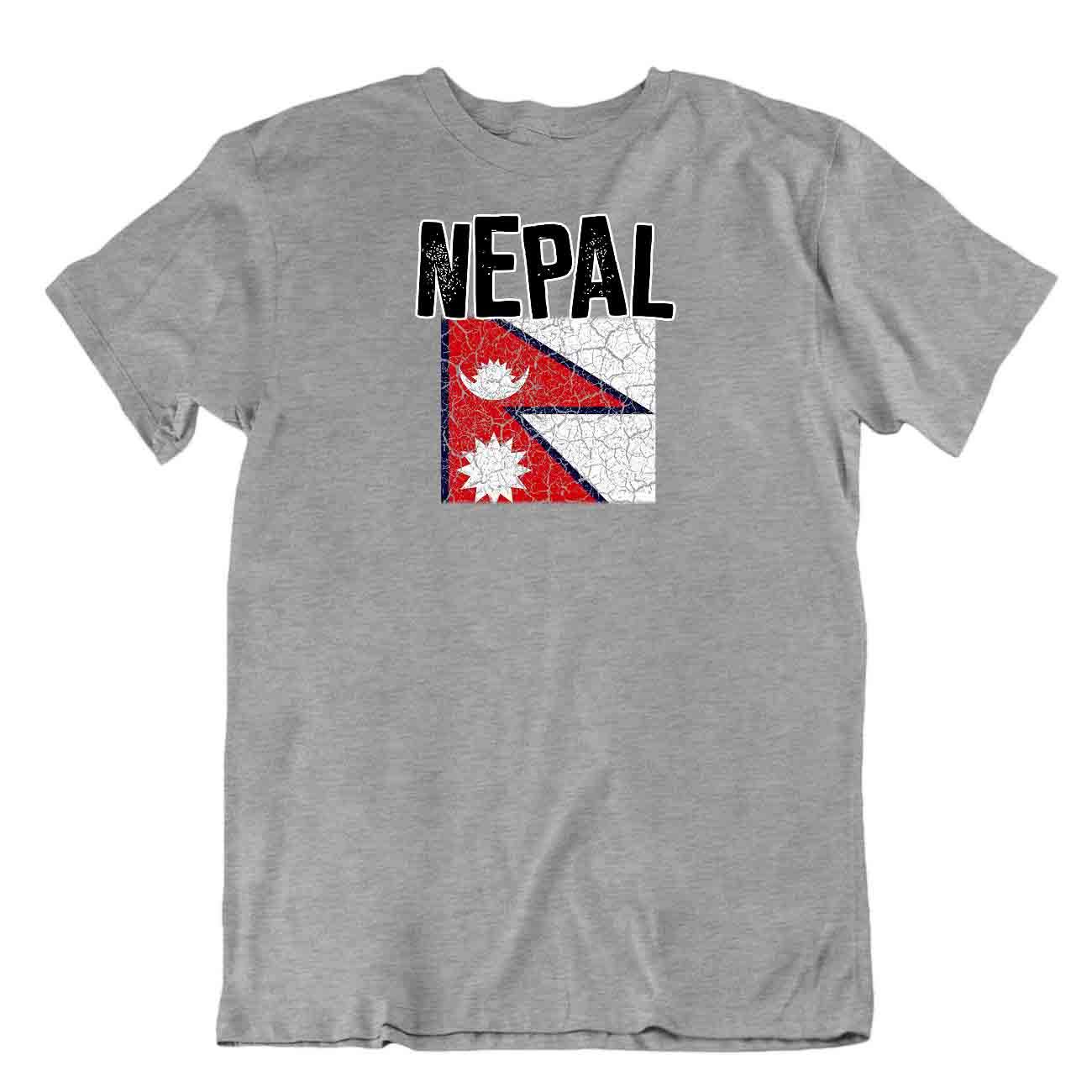 Flag T-Shirt Nepal Fashion Country Souvenir Gift Tee Pride logo - Picture 5 of 8