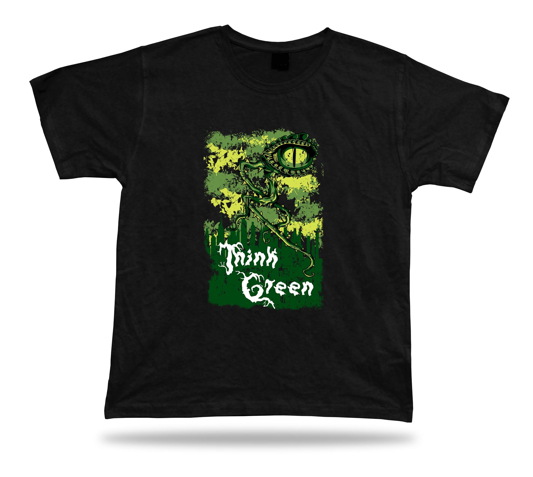 Think Green One Eye Thorn Monster Genial Diseño Camiseta Regalo de Cumpleaños Regalo - Imagen 2 de 8