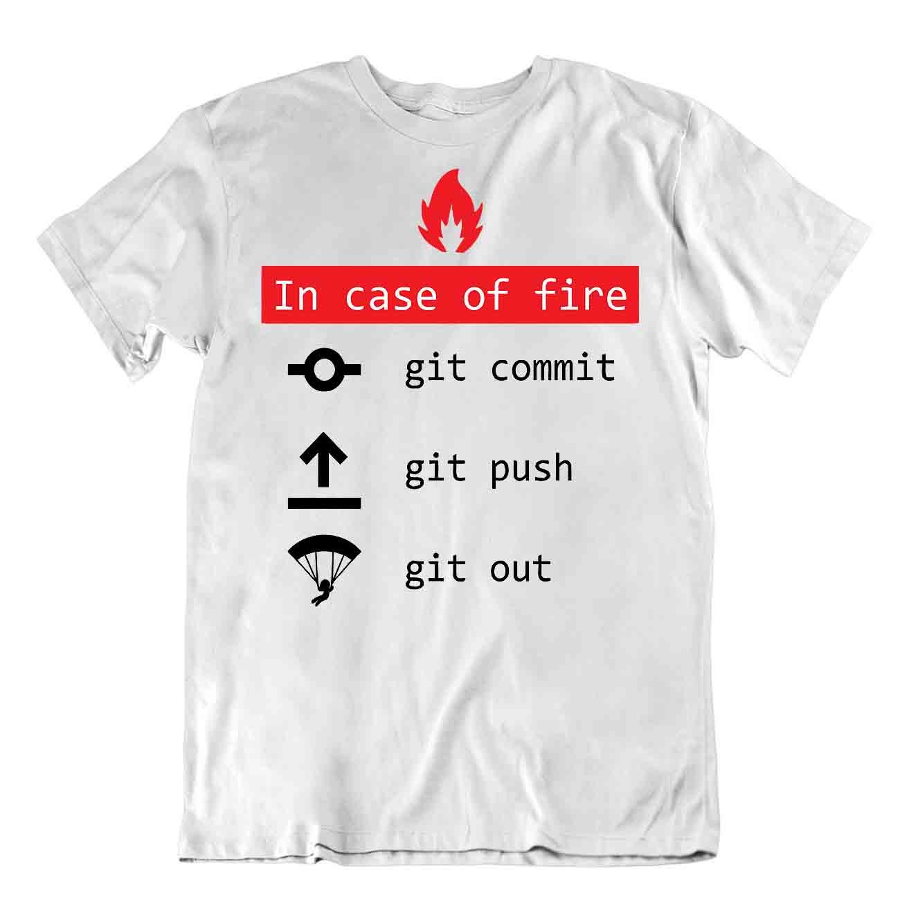 Tâches De Code De Feu T-Shirt Programmeur Tshirt Drôle Geek Chemises Tee - Picture 8 of 8