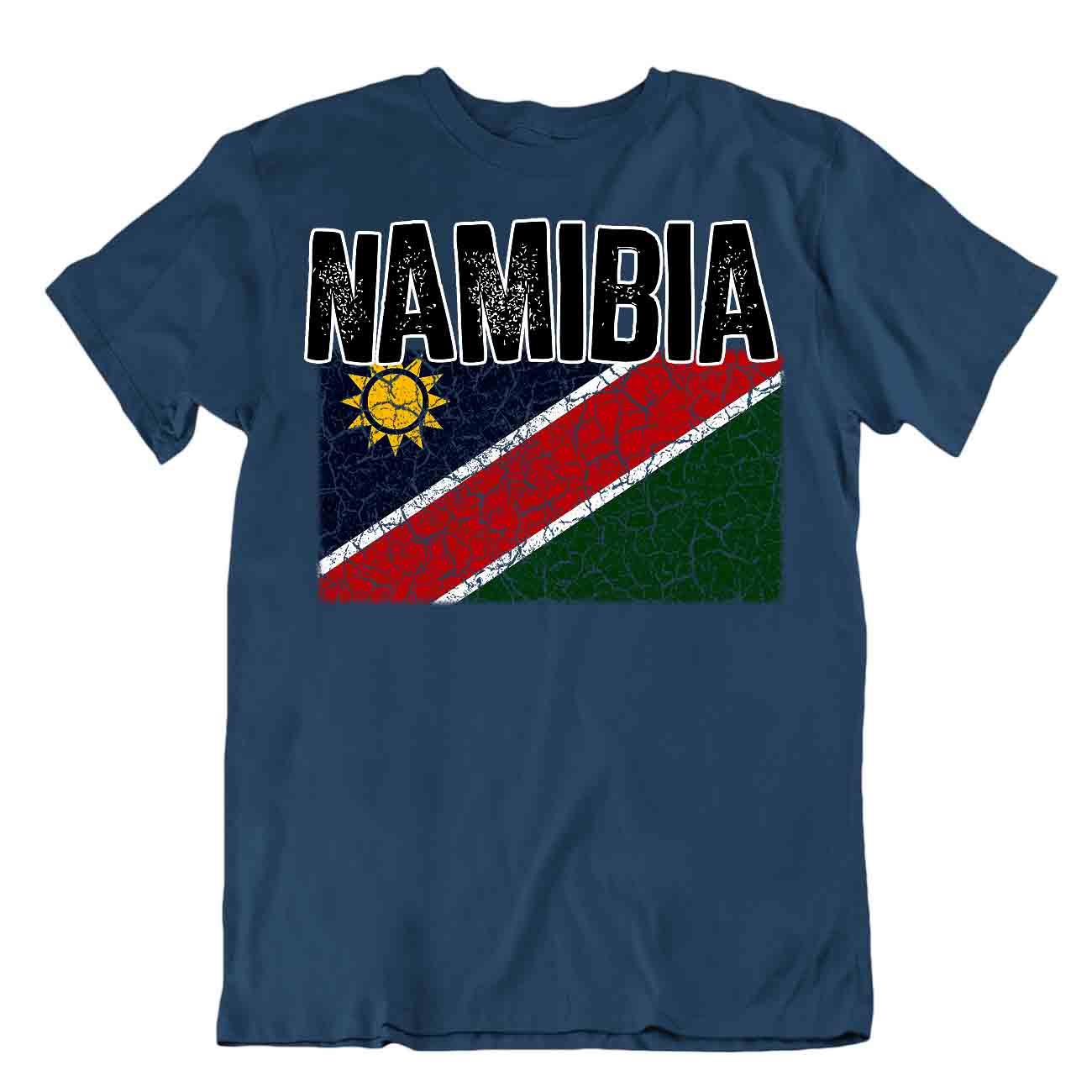 Flag T-Shirt Namibia Fashion Country Souvenir Gift Tee Pride logo