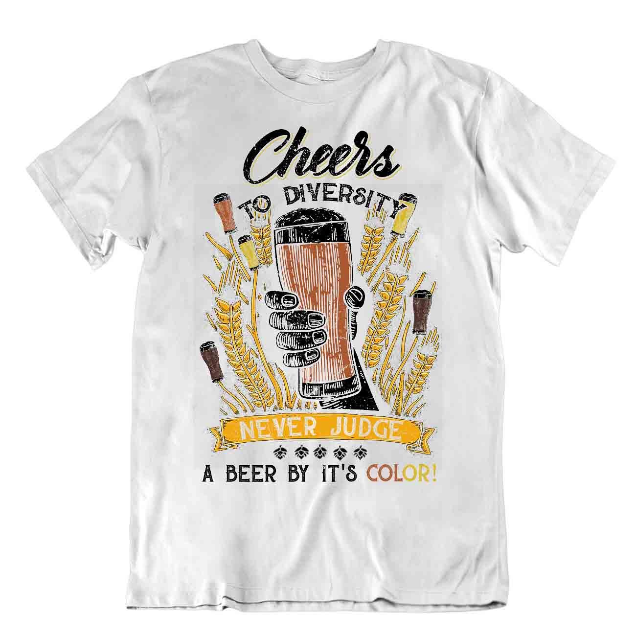 Beurteilen Sie Ein Bier Niemals Nach Seiner Farbe Prost Zeit Hemden Comics Shirt - Bild 8 von 8