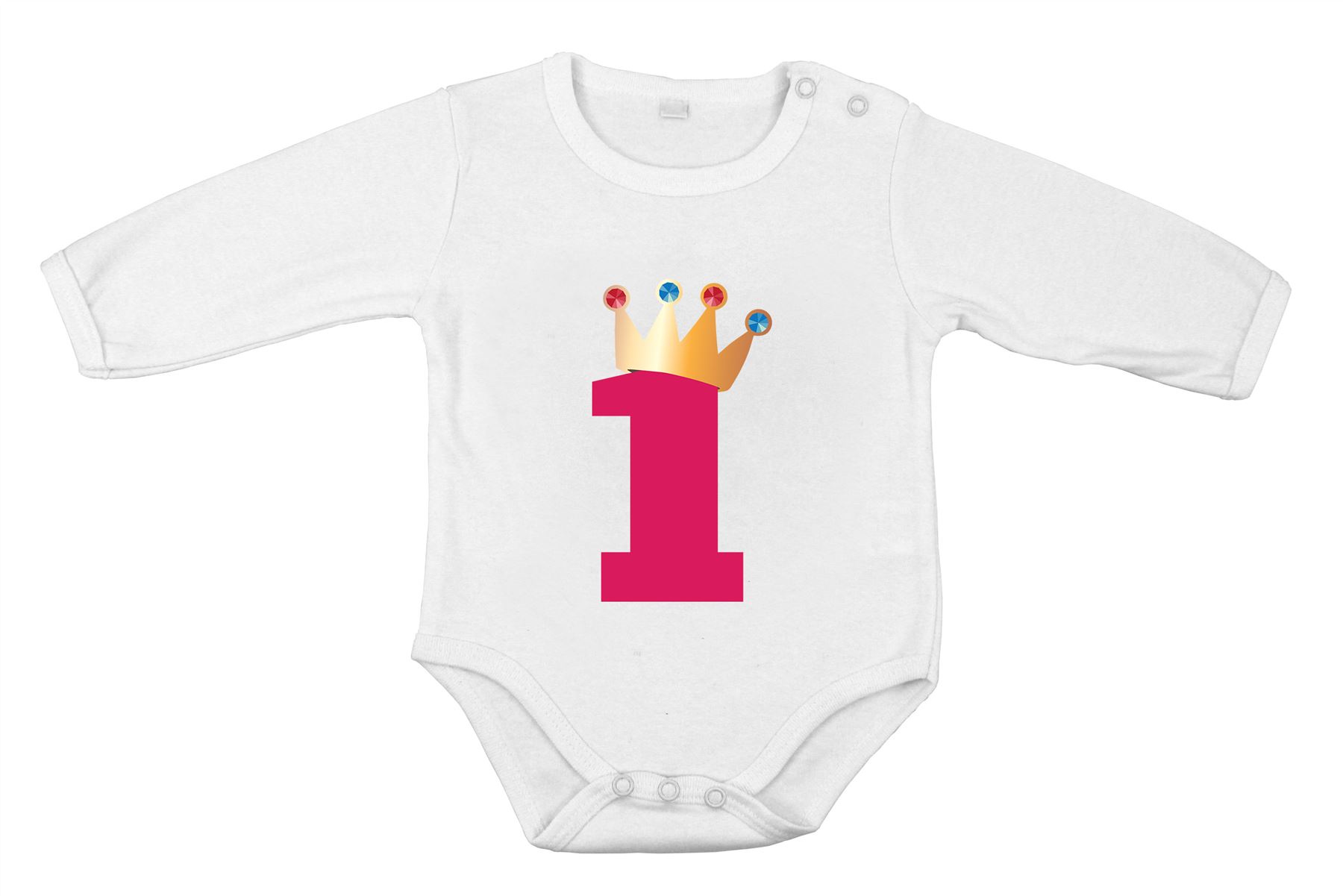 Primer regalo de cumpleaños bebé niña ducha recién nacido mono princesa para ella - Imagen 5 de 6