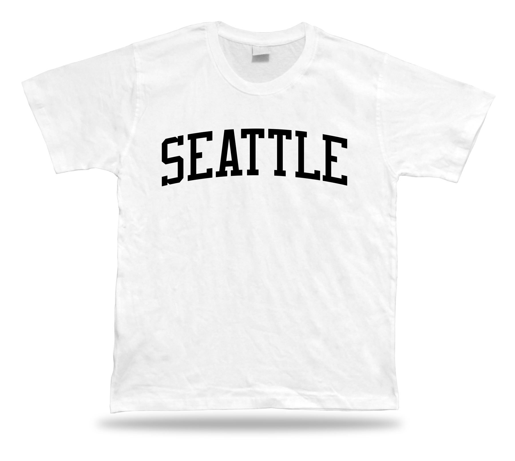 T-Shirt Modern Baumwolle Classic Apparel tolle Geschenkidee Freizeit Seattle Washington - Bild 8 von 8