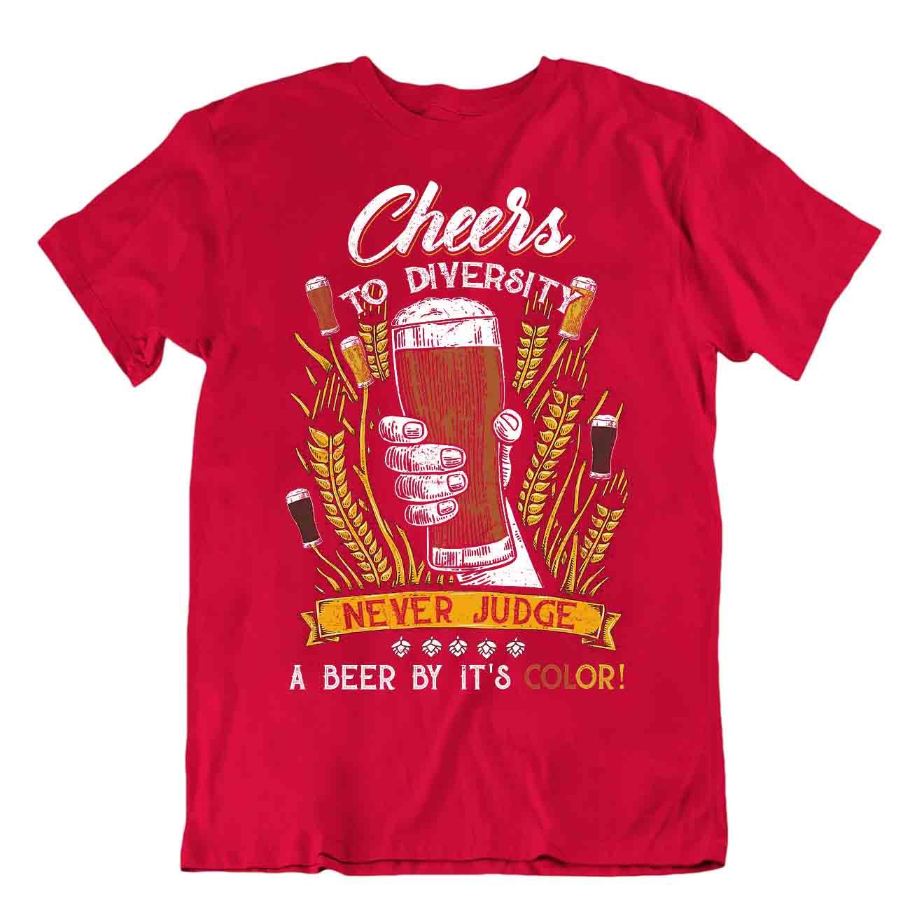 Beurteilen Sie Ein Bier Niemals Nach Seiner Farbe Prost Zeit Hemden Comics Shirt - Bild 7 von 8