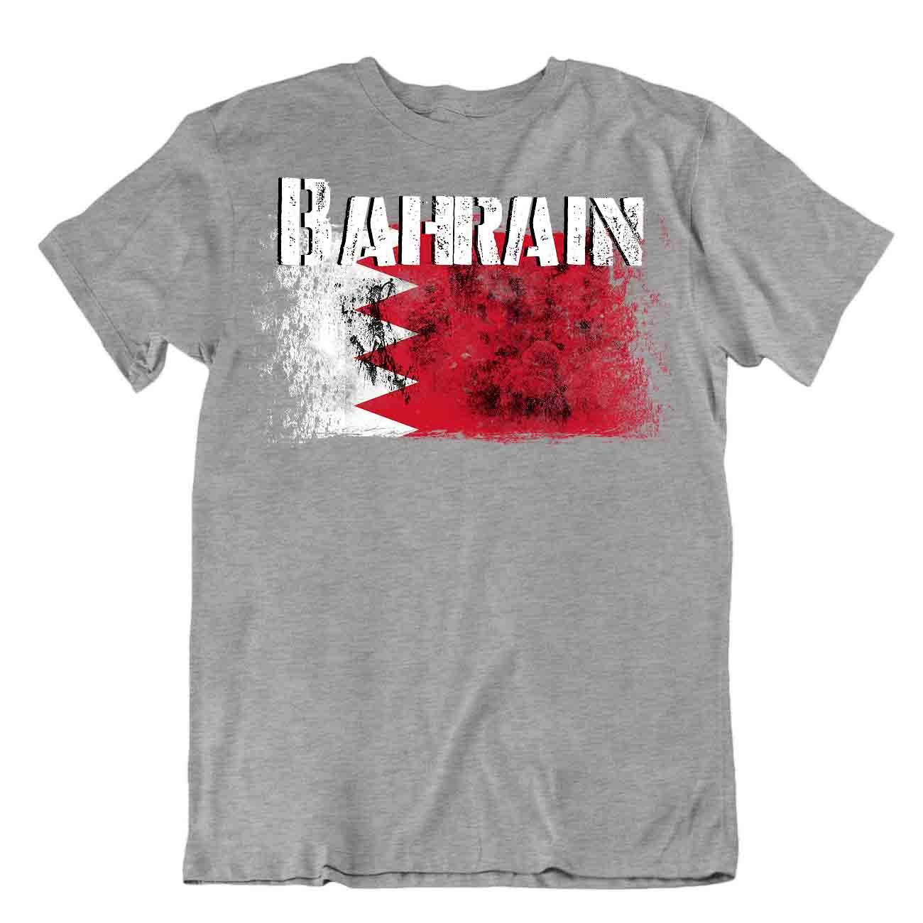 Camiseta Bahrein Banderas Pieza en T Viaje Recuerdo Blusa Té Bahrein Flag Tops Regalo - Imagen 15 de 43