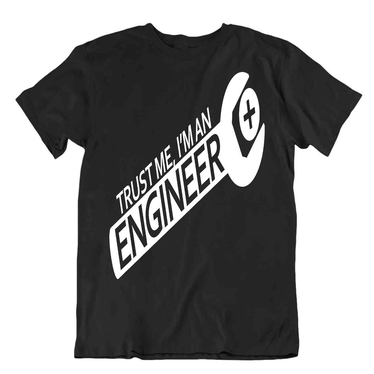 T-Shirt Trust Me I Am Awesome Engineer Freizeit Retro - Bild 2 von 8