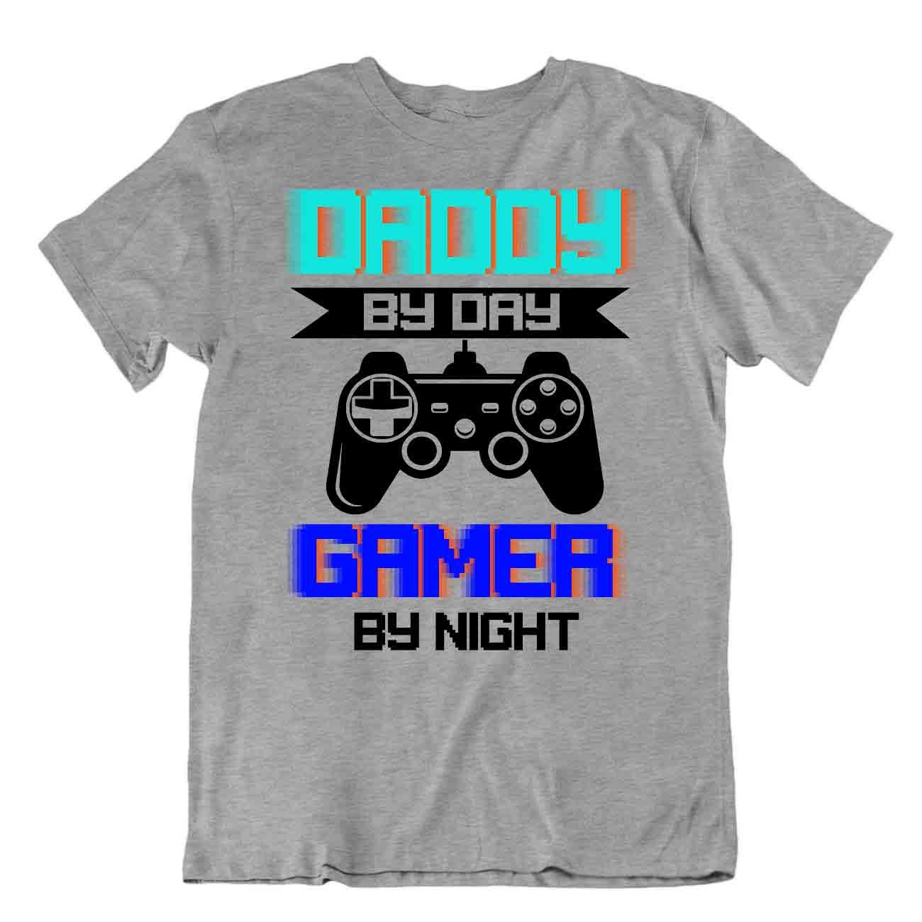 Camiseta Daddy By Day Gamer By Night Juego Camiseta Final - Imagen 5 de 8