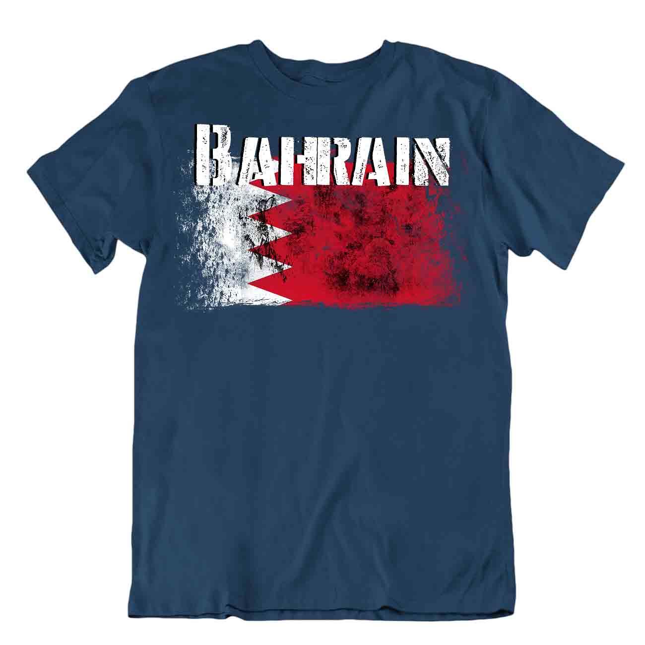 Camiseta Bahrein Banderas Pieza en T Viaje Recuerdo Blusa Té Bahrein Flag Tops Regalo - Imagen 30 de 43