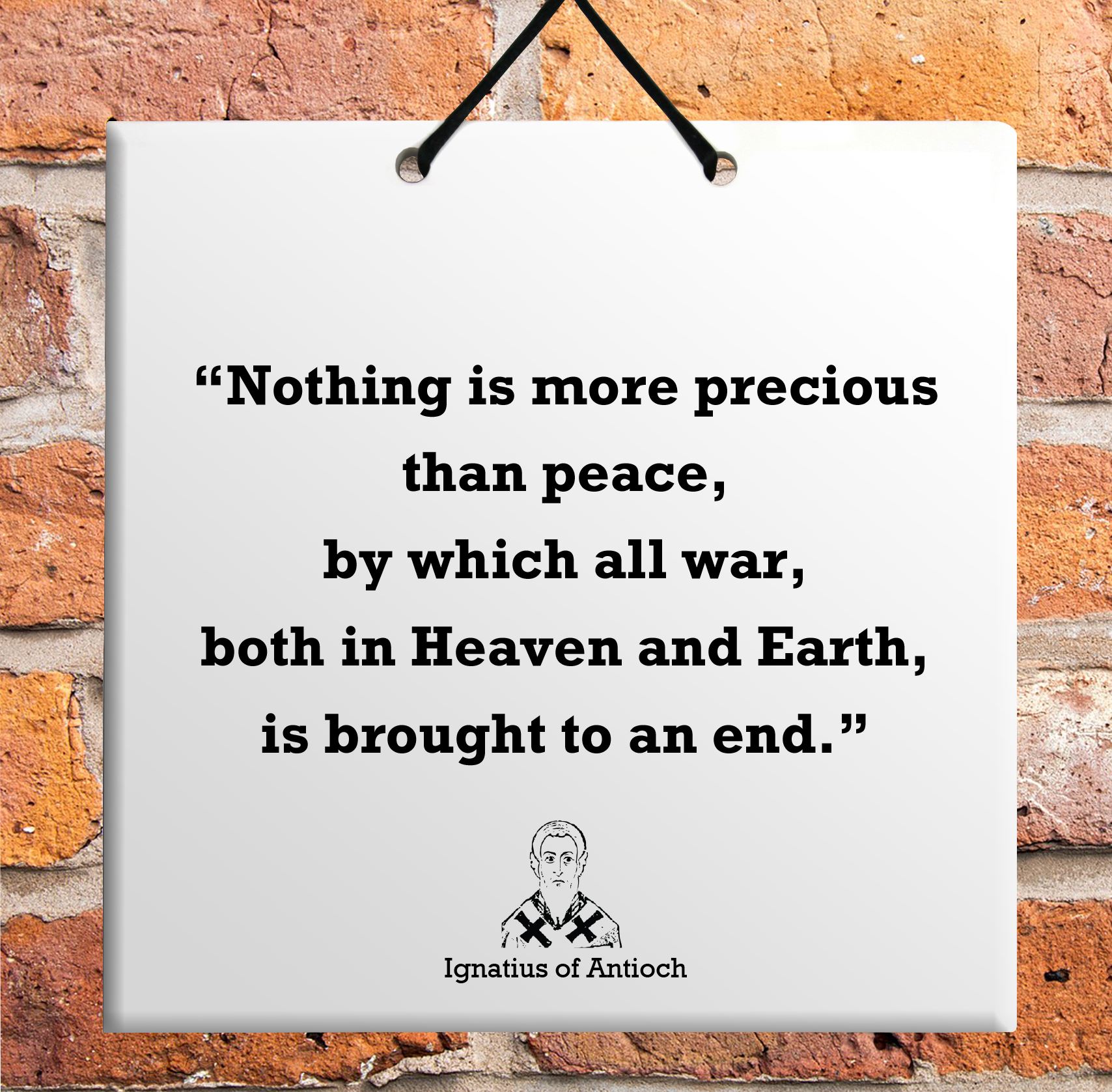 Ignatius of Antioch Unique Home Quote BAR DECOR Amazing Online Deal for You - Picture 23 of 31