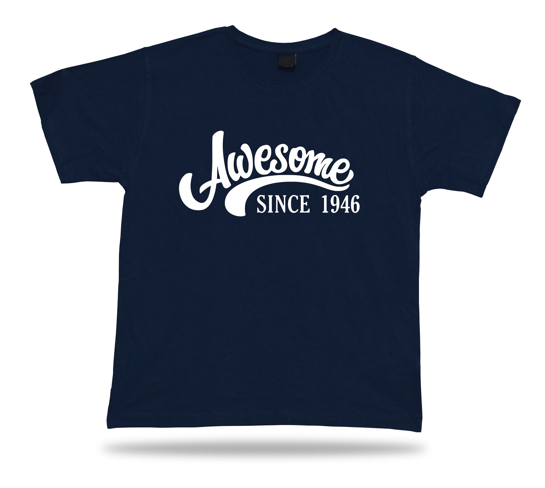 Bedrucktes T-Shirt Shirt genial since 1946 Happy Birthday Geschenkidee Original - Bild 6 von 8