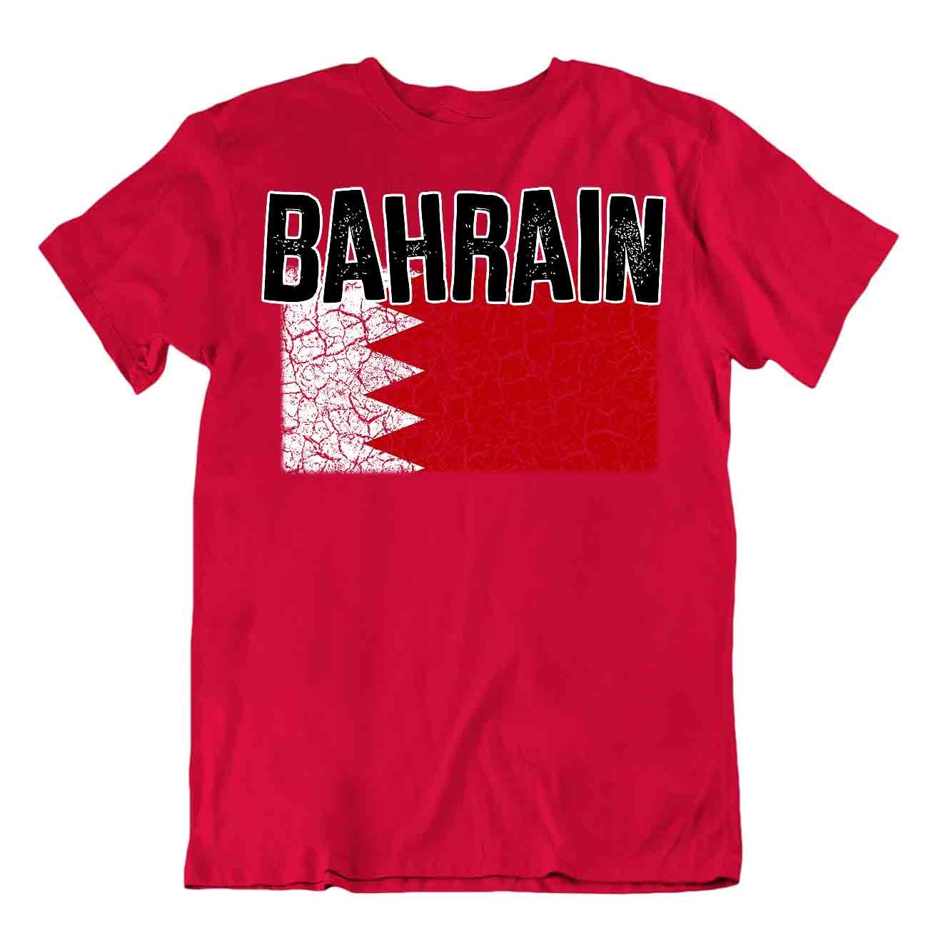 Flag T-Shirt Bahrain Fashion Country Souvenir Gift Tee Pride logo - Picture 7 of 8