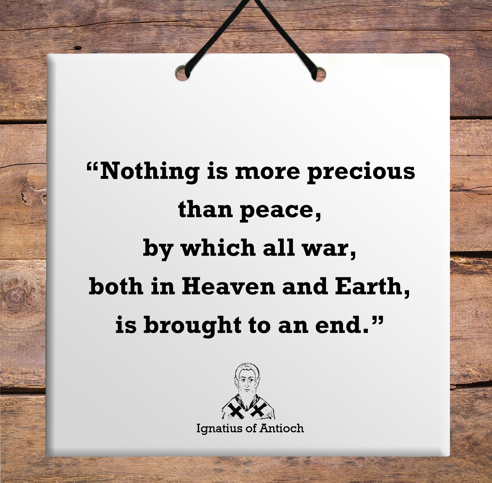 Ignatius of Antioch Unique Home Quote BAR DECOR Amazing Online Deal for You - Picture 22 of 31