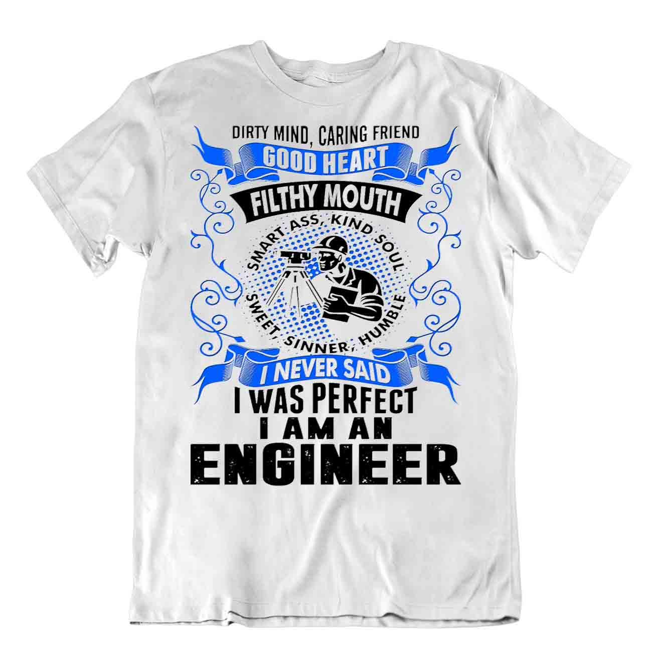 Perfect Engineer T-Shirt Stylish Design Shirt Originator Tee - Bild 8 von 8