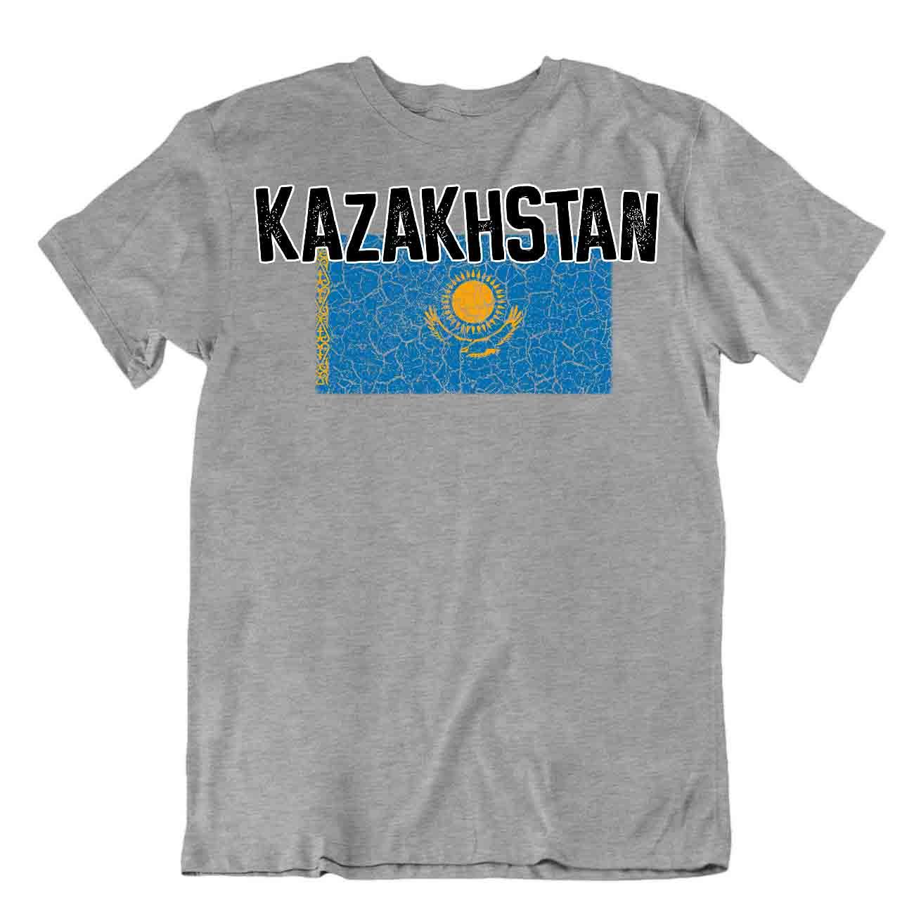 Camiseta Bandera Kazajstán Moda País Souvenir Regalo Camiseta Logotipo del Orgullo - Imagen 5 de 8