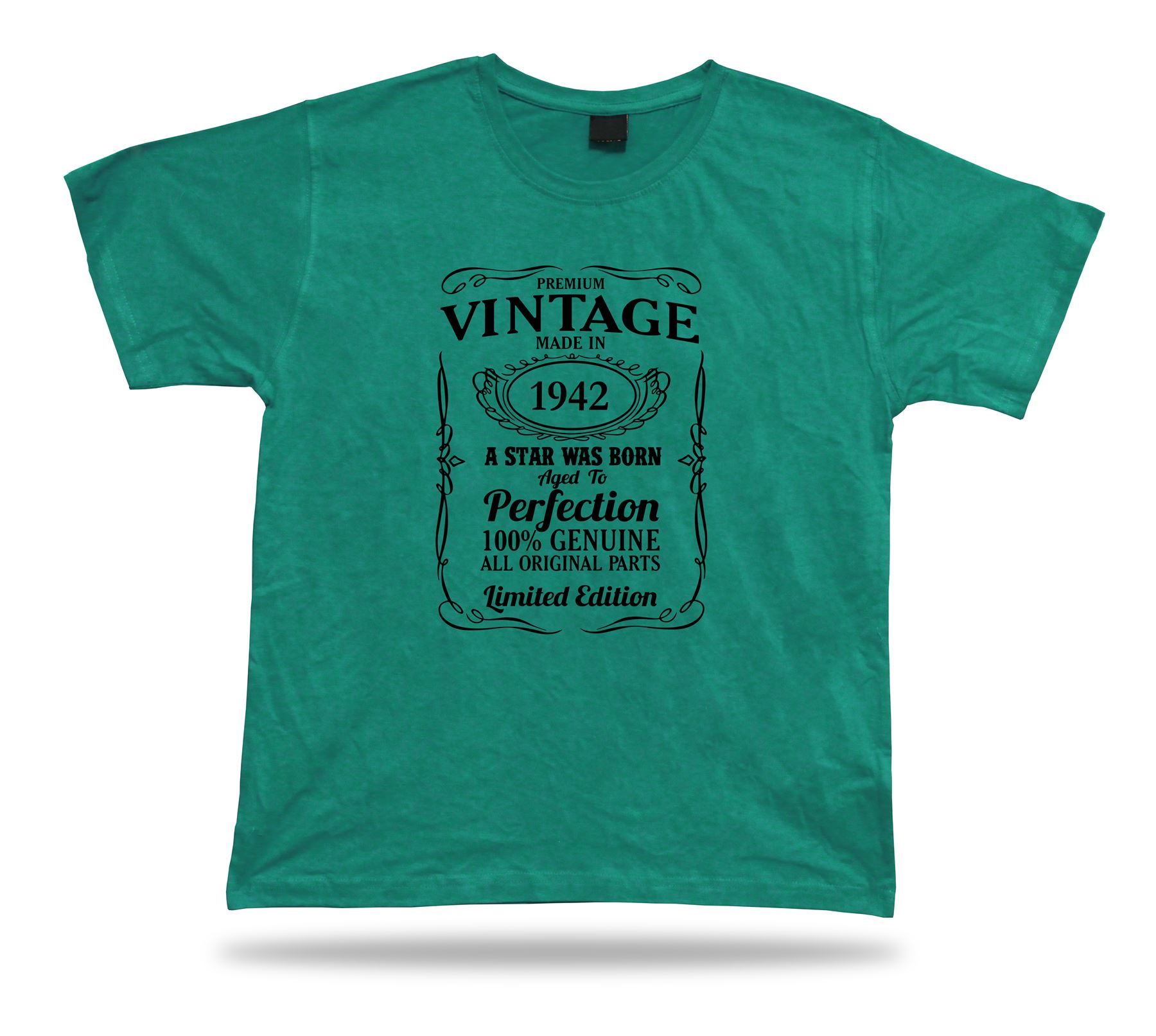Bedrucktes T-Shirt Shirt Star is born 1942 Happy Birthday Geschenkidee Original - Bild 4 von 8