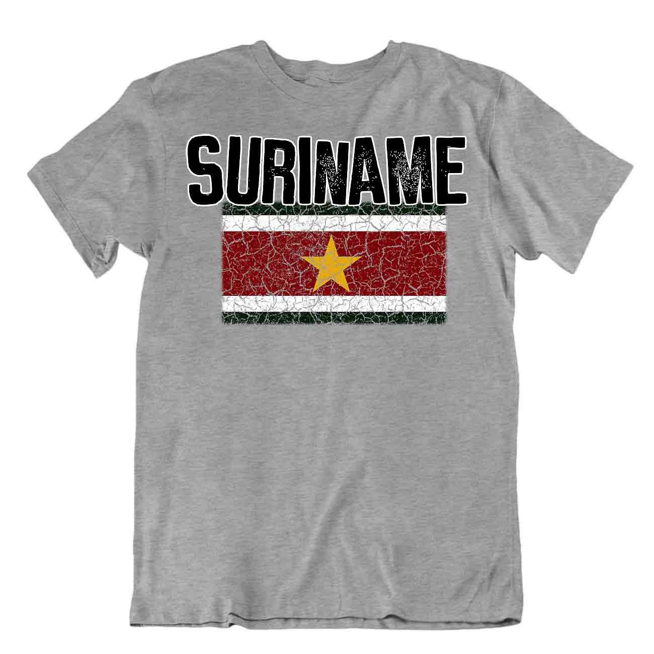 Camiseta Bandera Surinam Moda Country Souvenir Regalo Camiseta Logotipo del Orgullo - Imagen 5 de 8