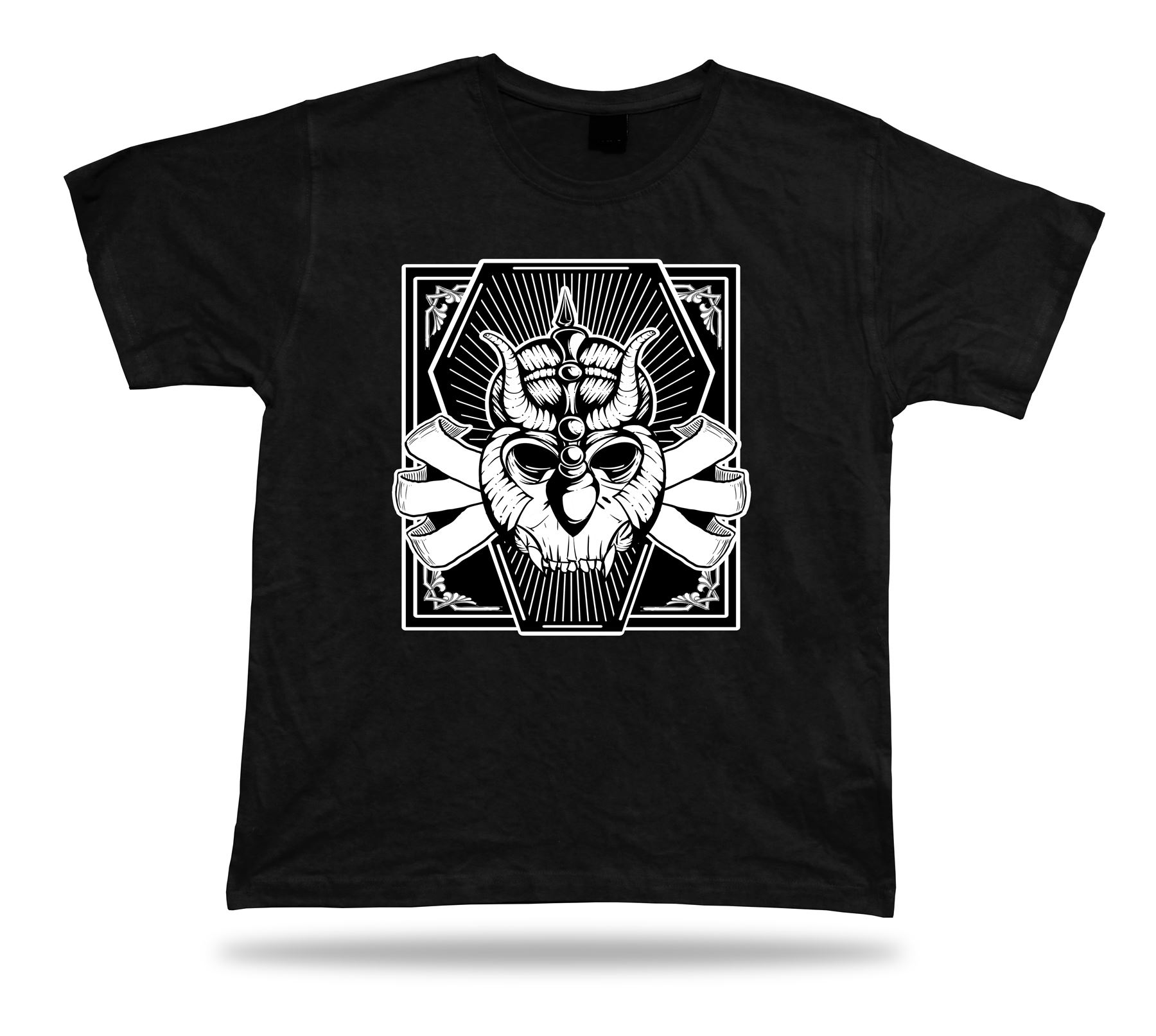 Camiseta Camiseta Cumpleaños Regalo Idea Guerrero Calavera Emblam Casco Hardcore Retro - Imagen 2 de 8