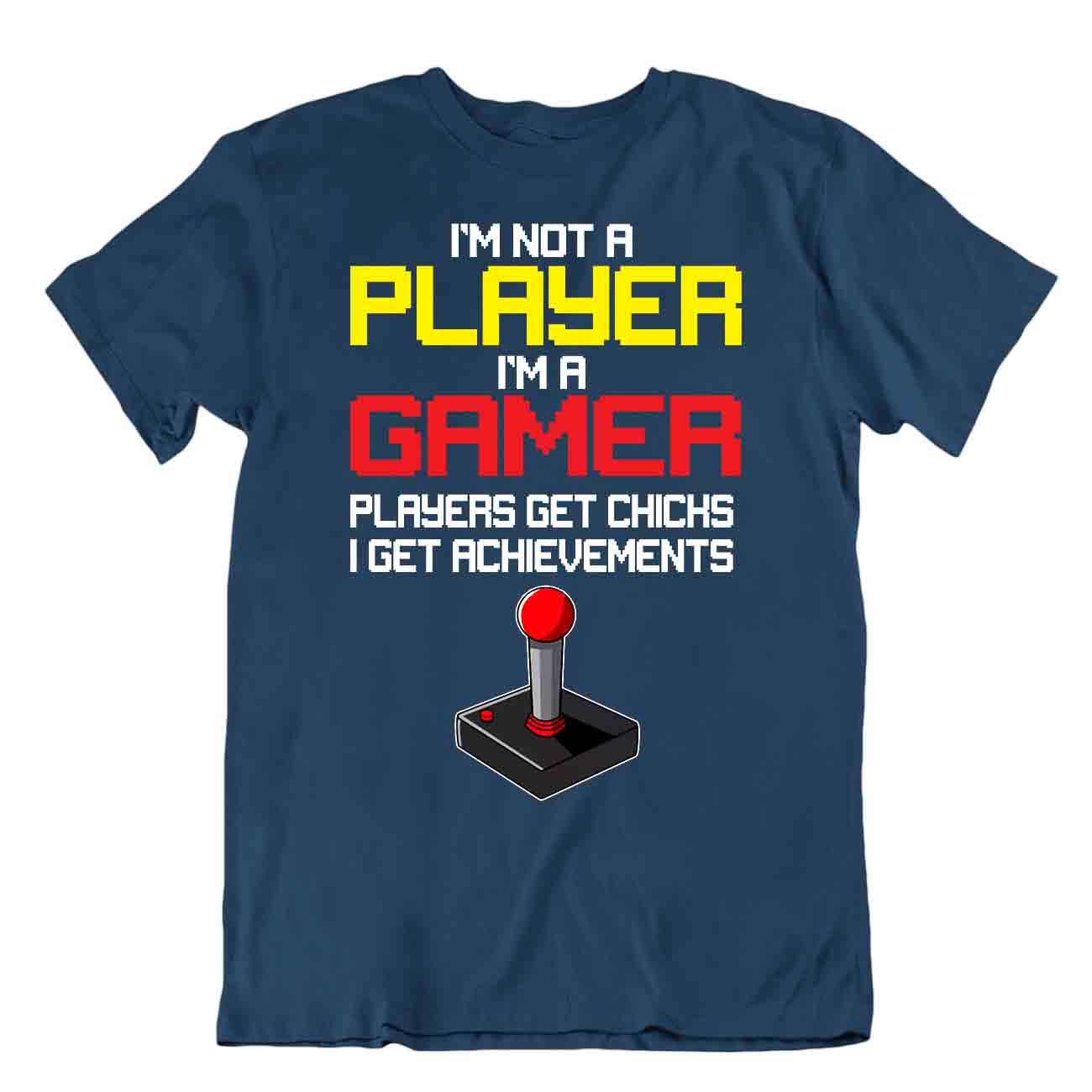 Camiseta I'm Not A Playrt I'm A Gamer Regalo Especial Camiseta - Imagen 6 de 8