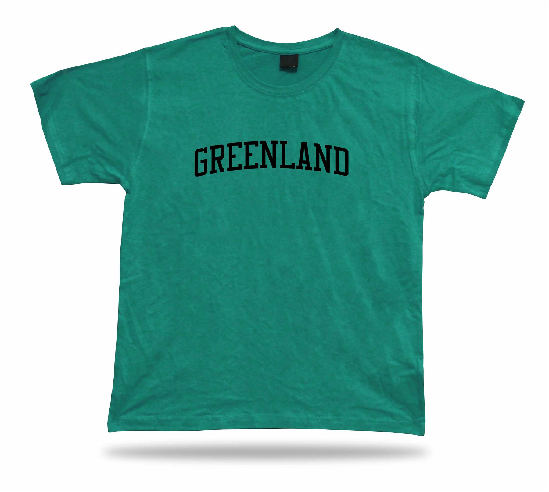 T-Shirt Stylisch GREENLAND Tee Geschenkidee Modern Fashion Sport Nordamerika Inuit - Bild 4 von 8