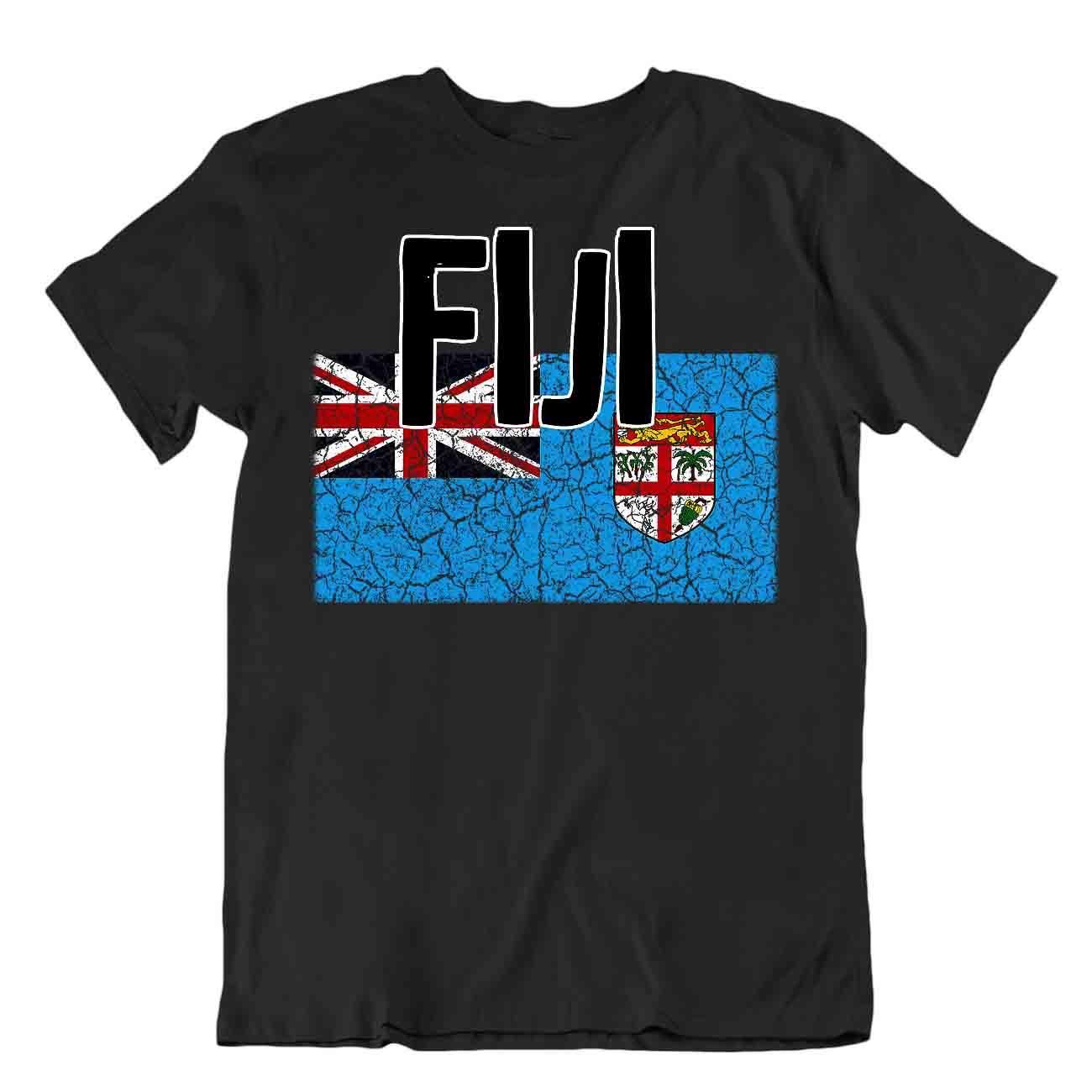 Camiseta Bandera Fiji Moda Country Souvenir Regalo Camiseta Logotipo del Orgullo - Imagen 2 de 8