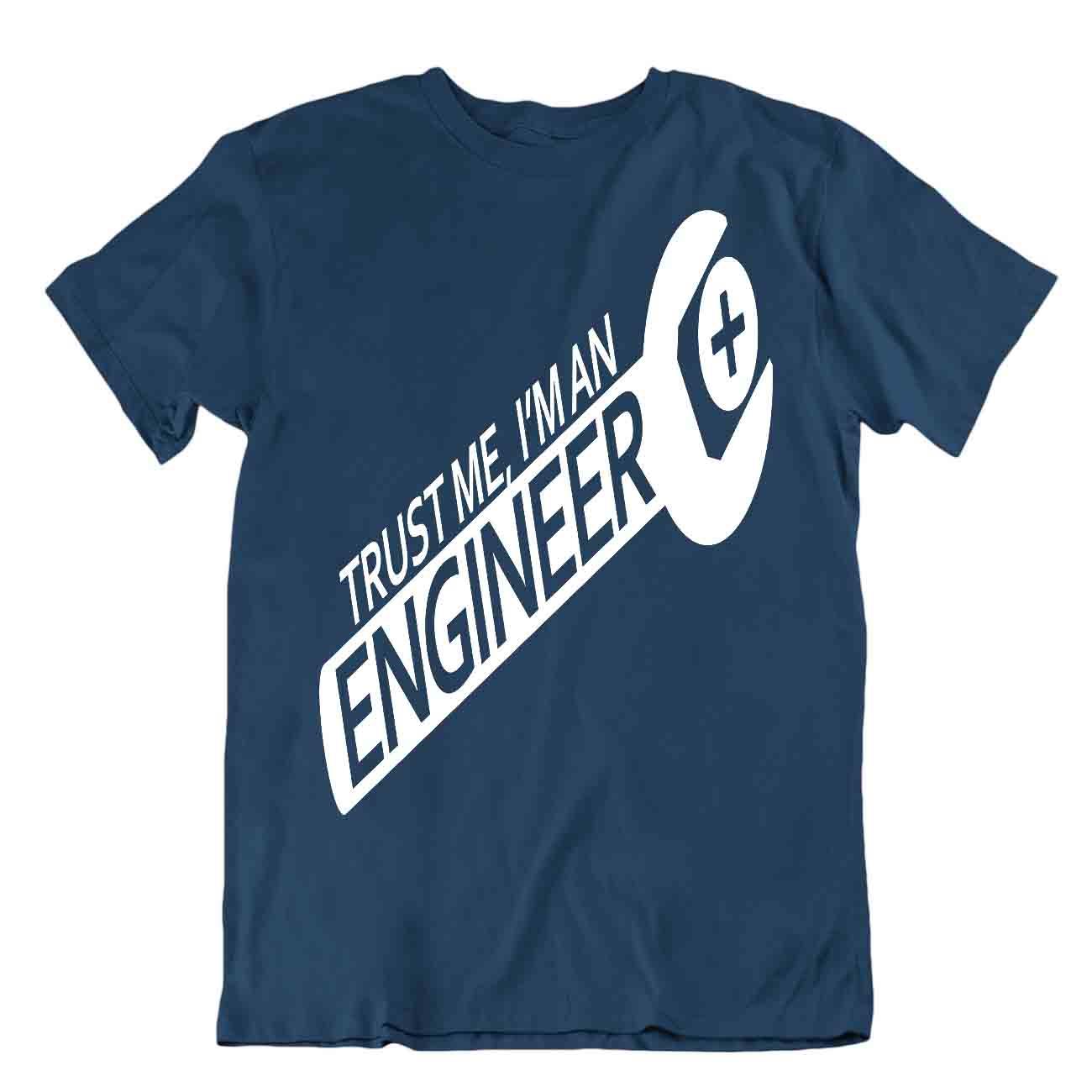 T-Shirt Trust Me I Am Awesome Engineer Freizeit Retro - Bild 6 von 8