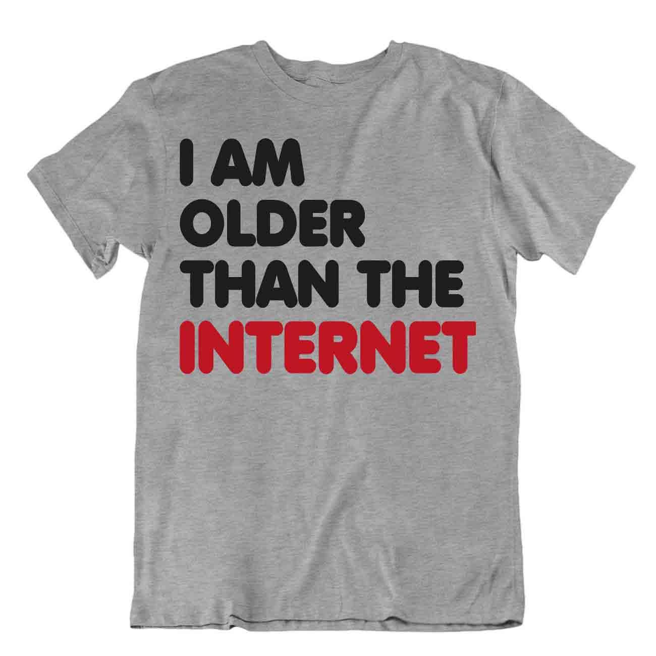 Maglietta Programmatore Older Then The Internet Maglietta Divertente Scherzo Umorismo - Foto 5 di 8