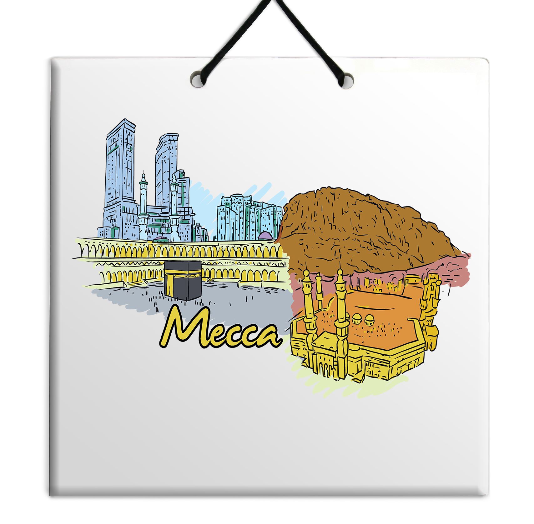 La Meca Gran Mezquita Kaaba Monte Arafat Abraj Al Bait Decoracion