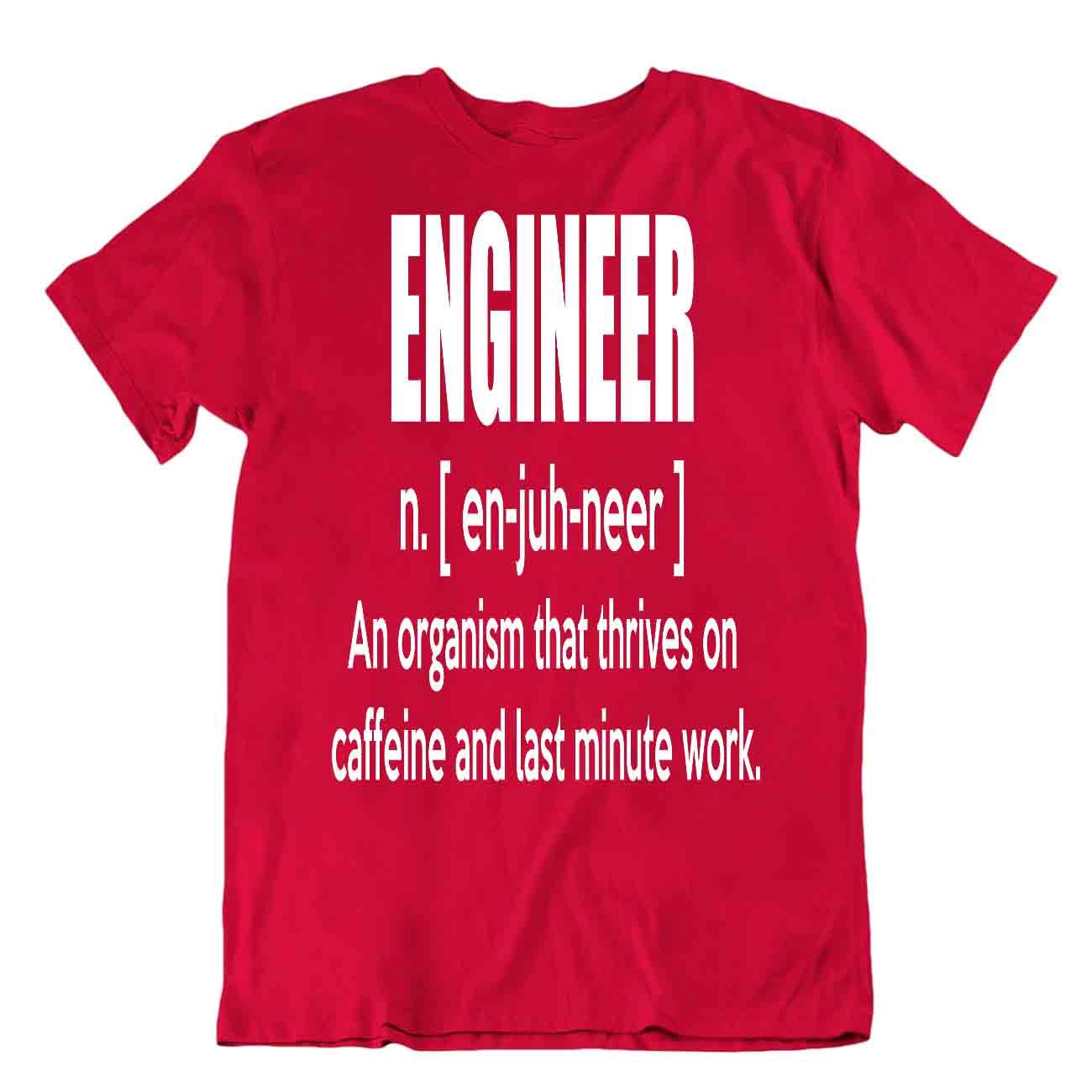 Engineer Organism T-Shirt Novelty Science Shirt Man Cool Gift Tee - Bild 7 von 8