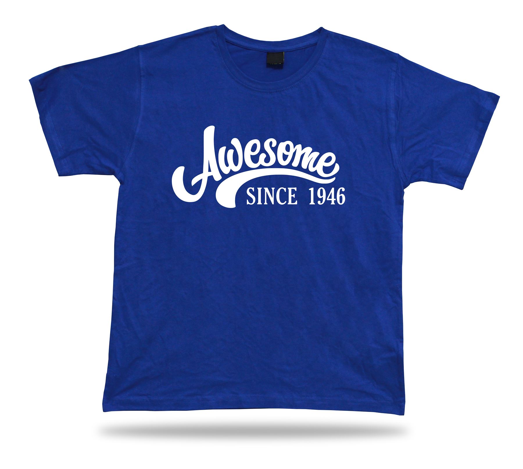 Bedrucktes T-Shirt Shirt genial since 1946 Happy Birthday Geschenkidee Original - Bild 3 von 8