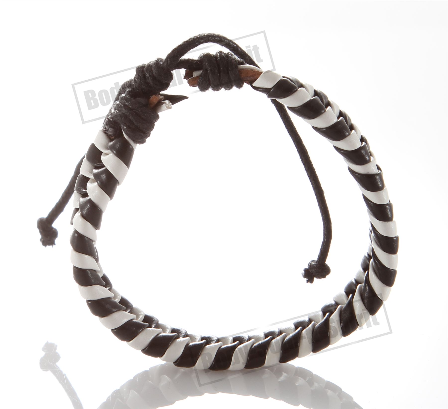 Braided Leather Bracelet Cuff Bangle Wristband surfer Stylish Accessory gift - Picture 4 of 29