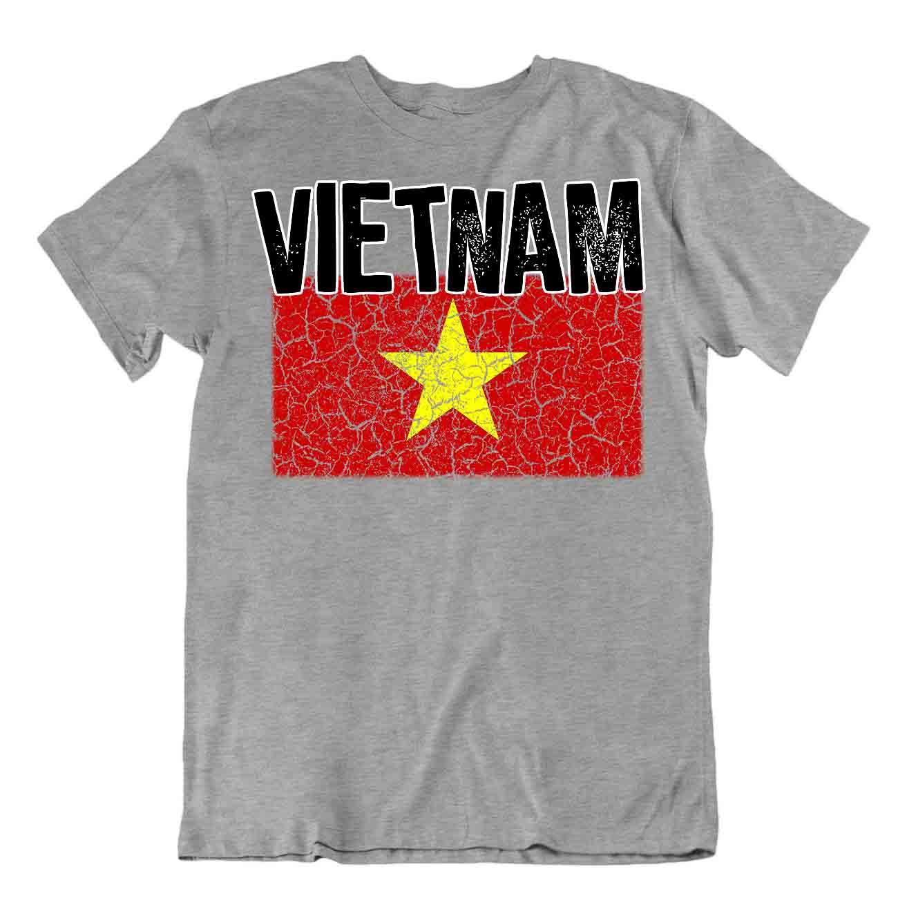 Camiseta con bandera de Vietnam moda país recuerdo regalo camiseta con logotipo del orgullo - Imagen 5 de 8