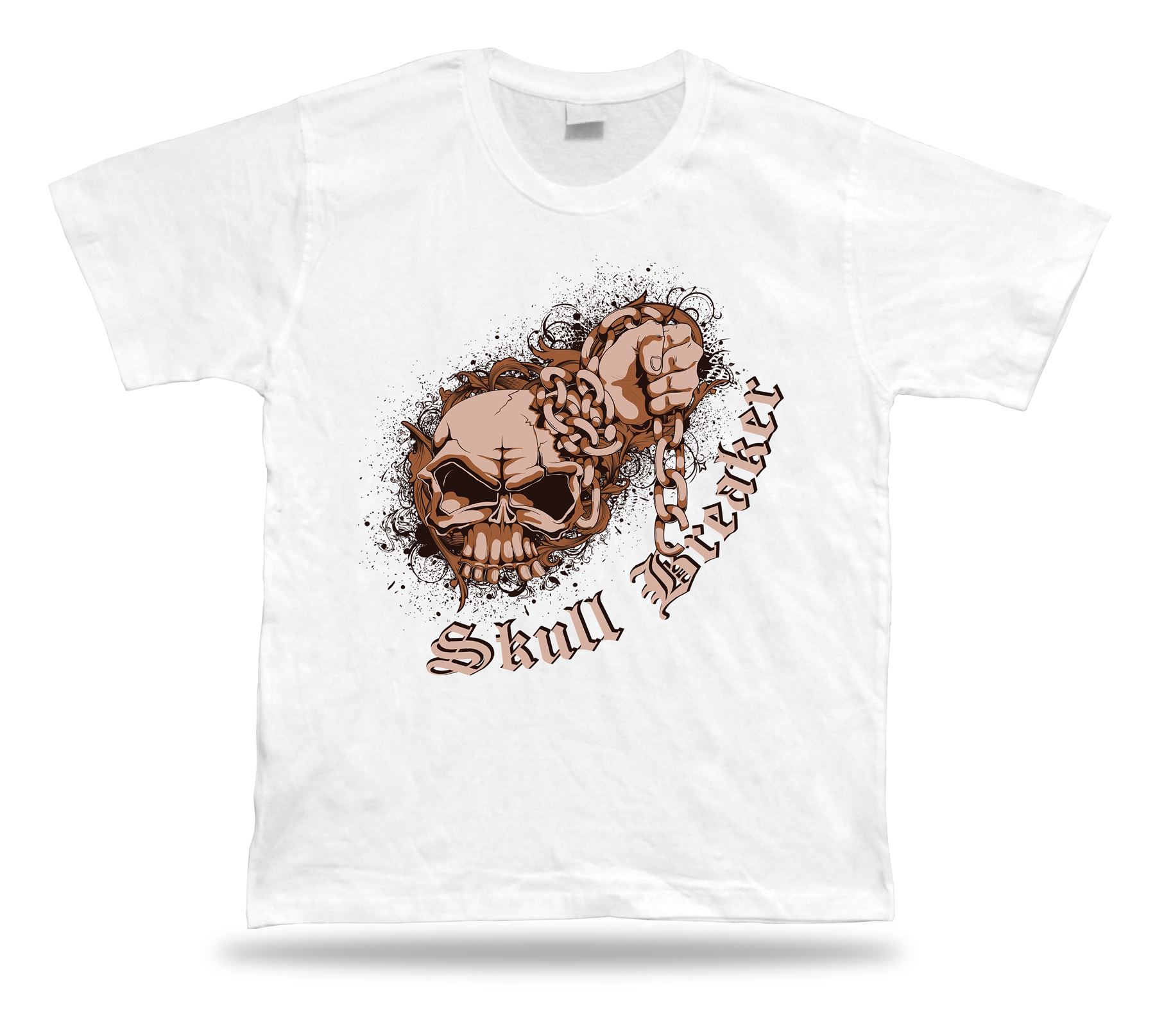 Skull breaker fashion Classic charm Apparel Soul gift T-shirt Tee tricote sale - Picture 8 of 8