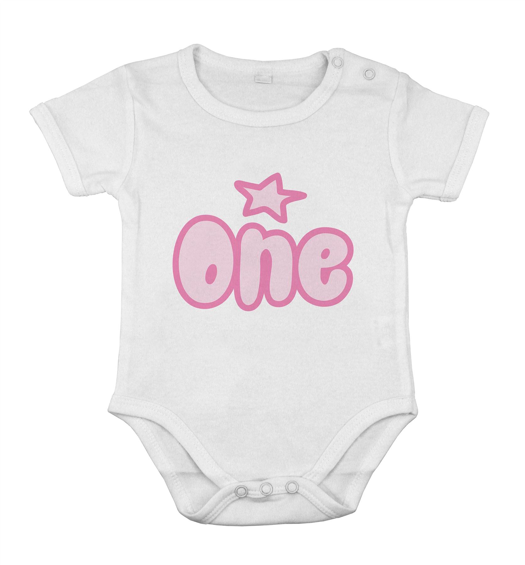 Mi primer cumpleaños niño regalo bebé recién nacido cuerpo niña chaleco de una sola pieza - Imagen 4 de 5