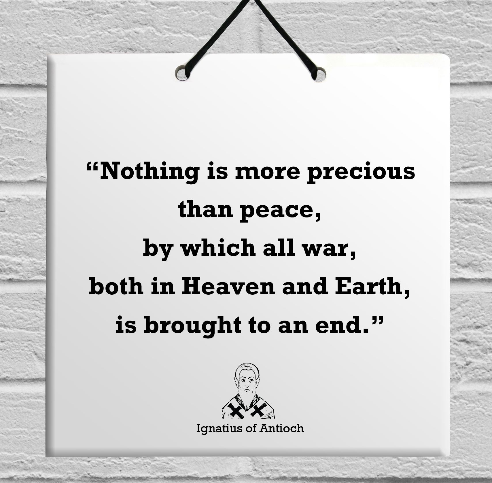 Ignatius of Antioch Unique Home Quote BAR DECOR Amazing Online Deal for You - Picture 25 of 31