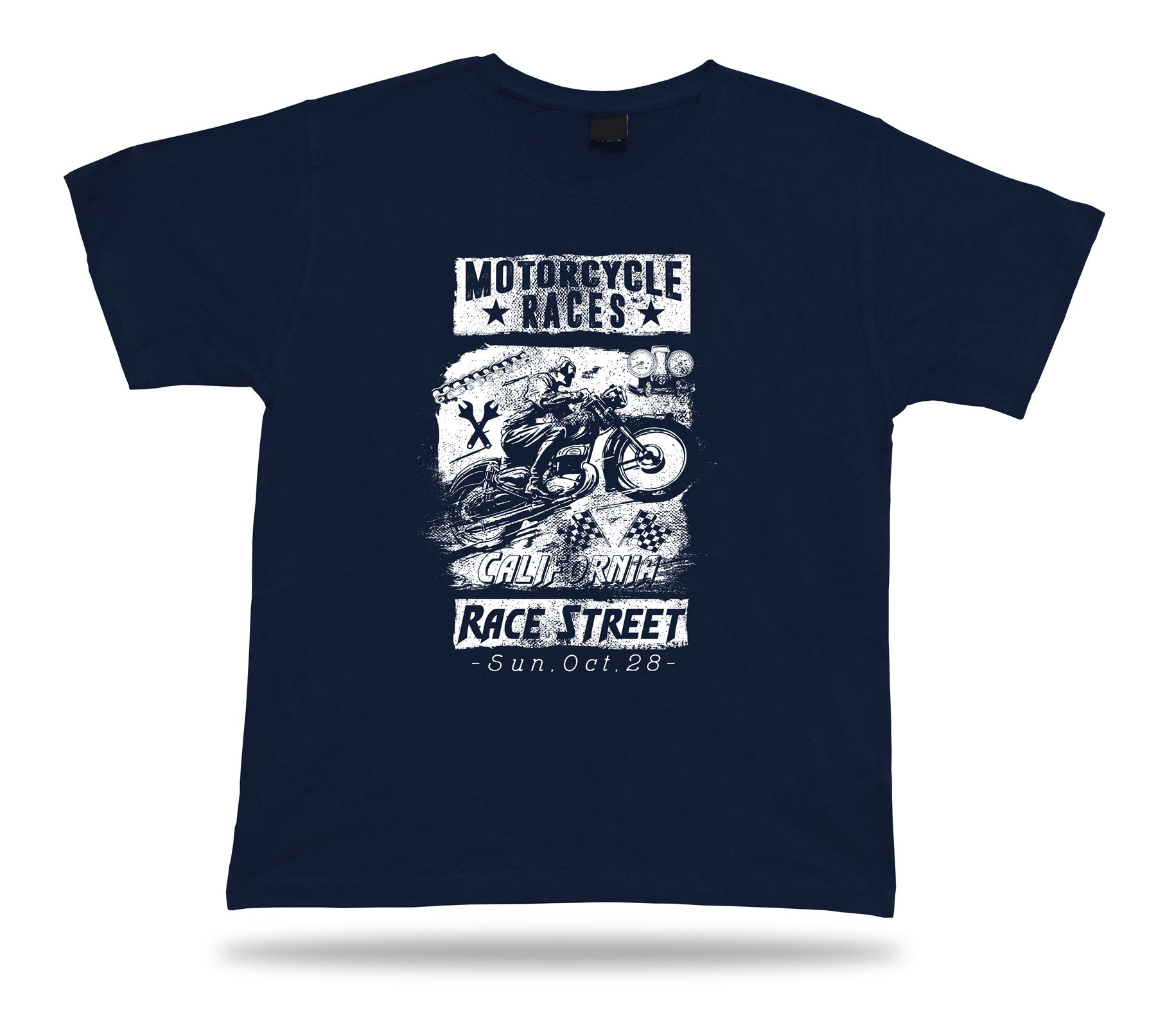 Tshirt Tee Shirt Geburtstag Geschenkidee Motorrad Straßenrennen California Sport Bike - Bild 6 von 8
