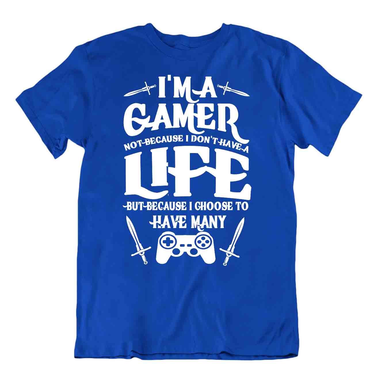 Camiseta Gamer Life Bet Gamble Divertida Linda Camiseta Playoff - Imagen 3 de 8