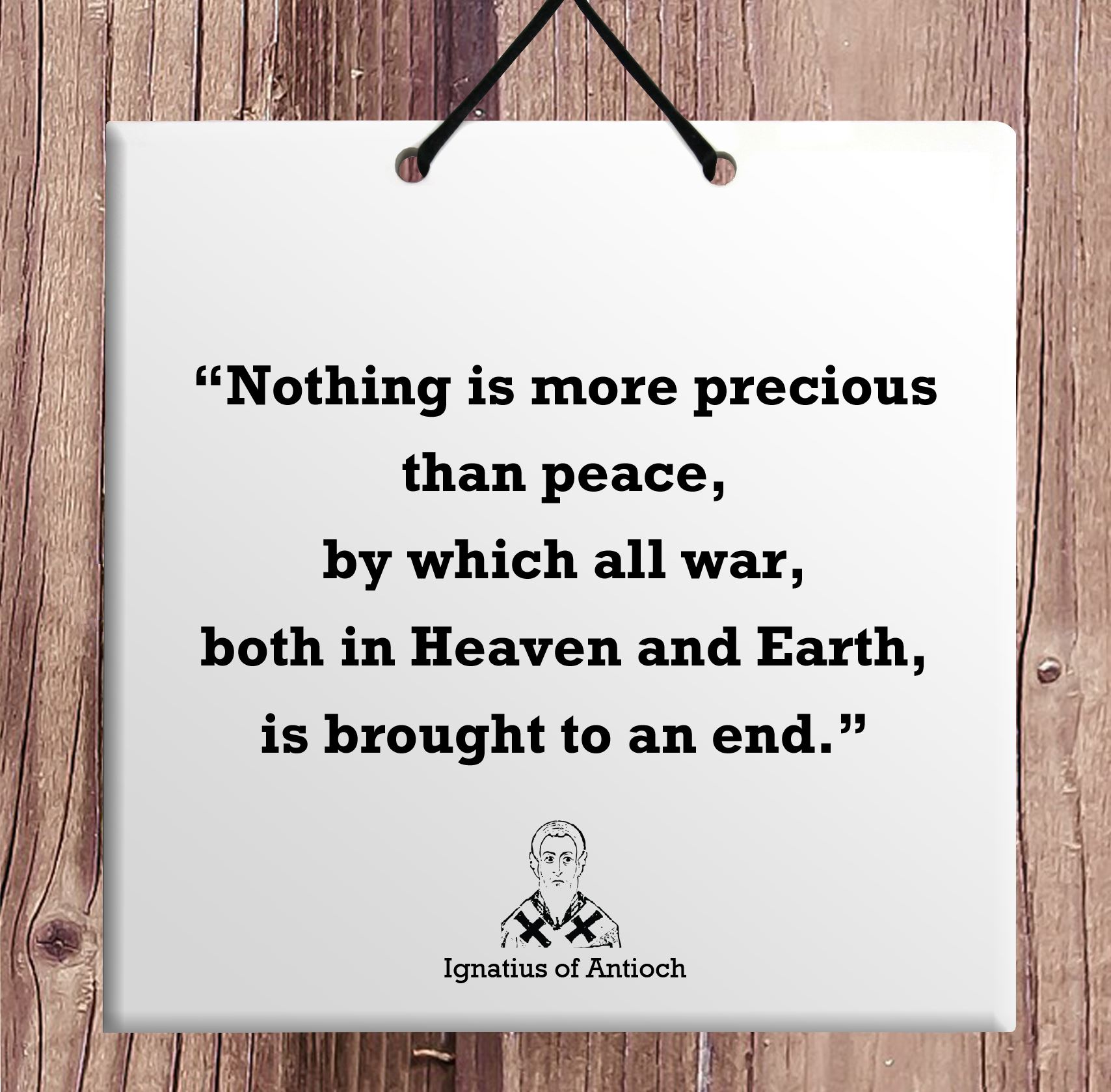 Ignatius of Antioch Unique Home Quote BAR DECOR Amazing Online Deal for You - Picture 21 of 31