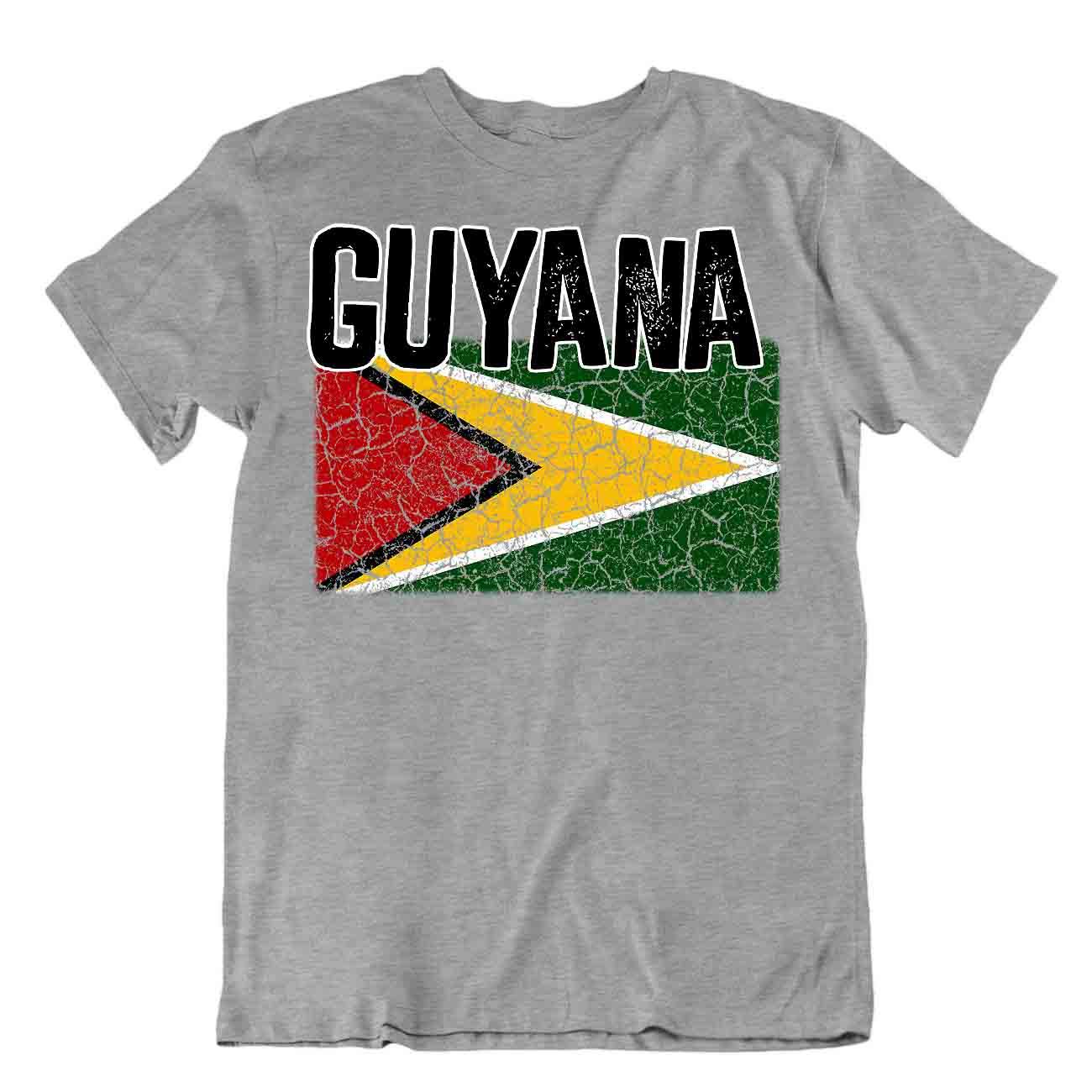 Camiseta Bandera Guyana Moda Country Souvenir Regalo Camiseta Logotipo del Orgullo - Imagen 5 de 8