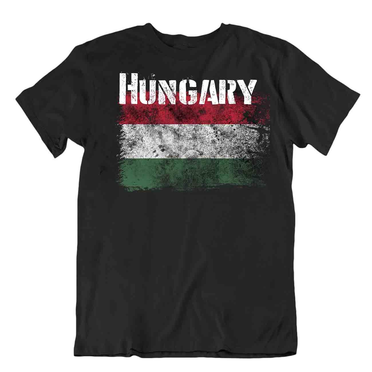 Hungary flag Tshirt T-shirt Tee top city map middle ages holy crown PRIDE gift - Picture 2 of 8