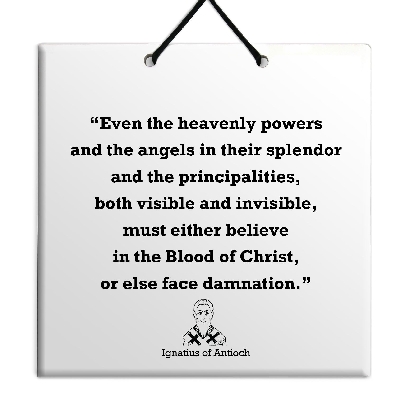 Ignatius of Antioch Unique Home Quote BAR DECOR Amazing Online Deal for You - Picture 2 of 31
