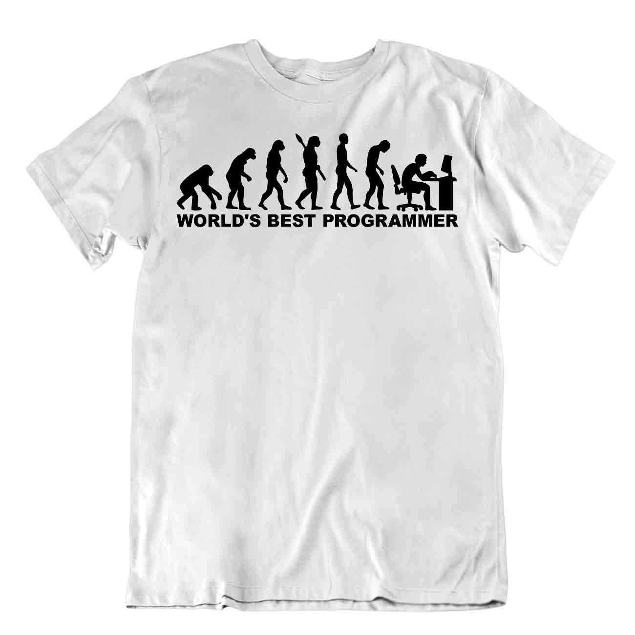 Human Dynasty Tshirt Programmer Computer T-Shirt Funny Comic Tee - Picture 8 of 8