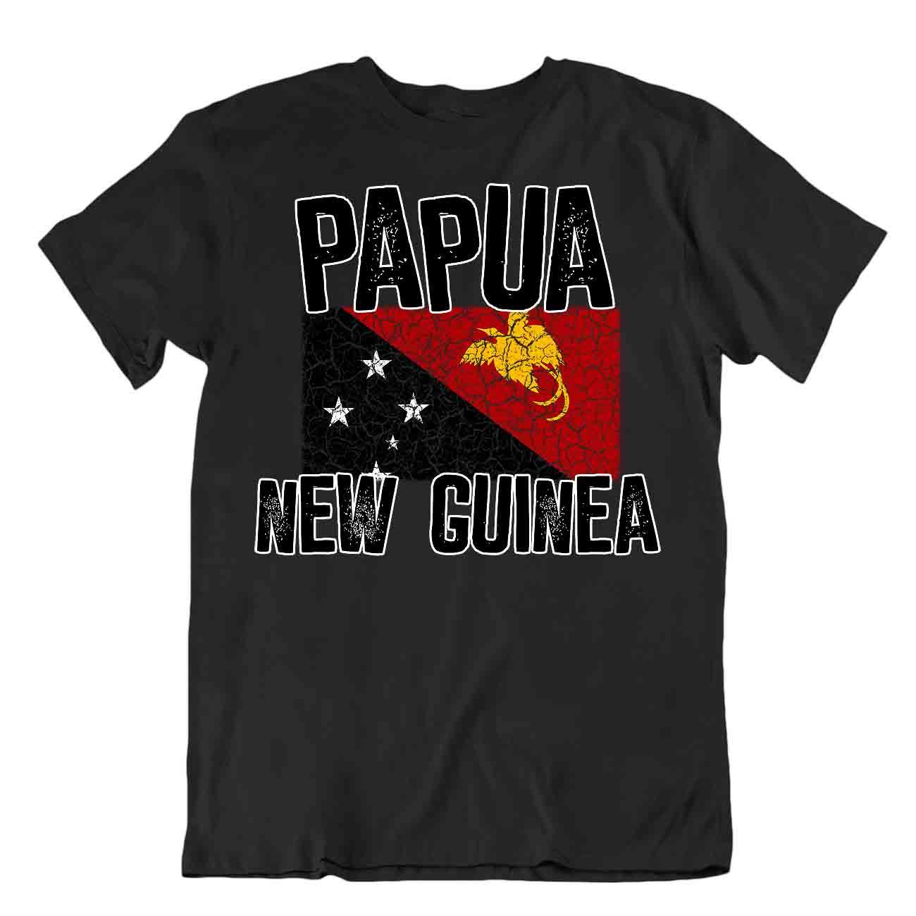 Camiseta Bandera Papúa Nueva Guinea Moda País Recuerdo Regalo Camiseta Orgullo Logotipo - Imagen 2 de 8