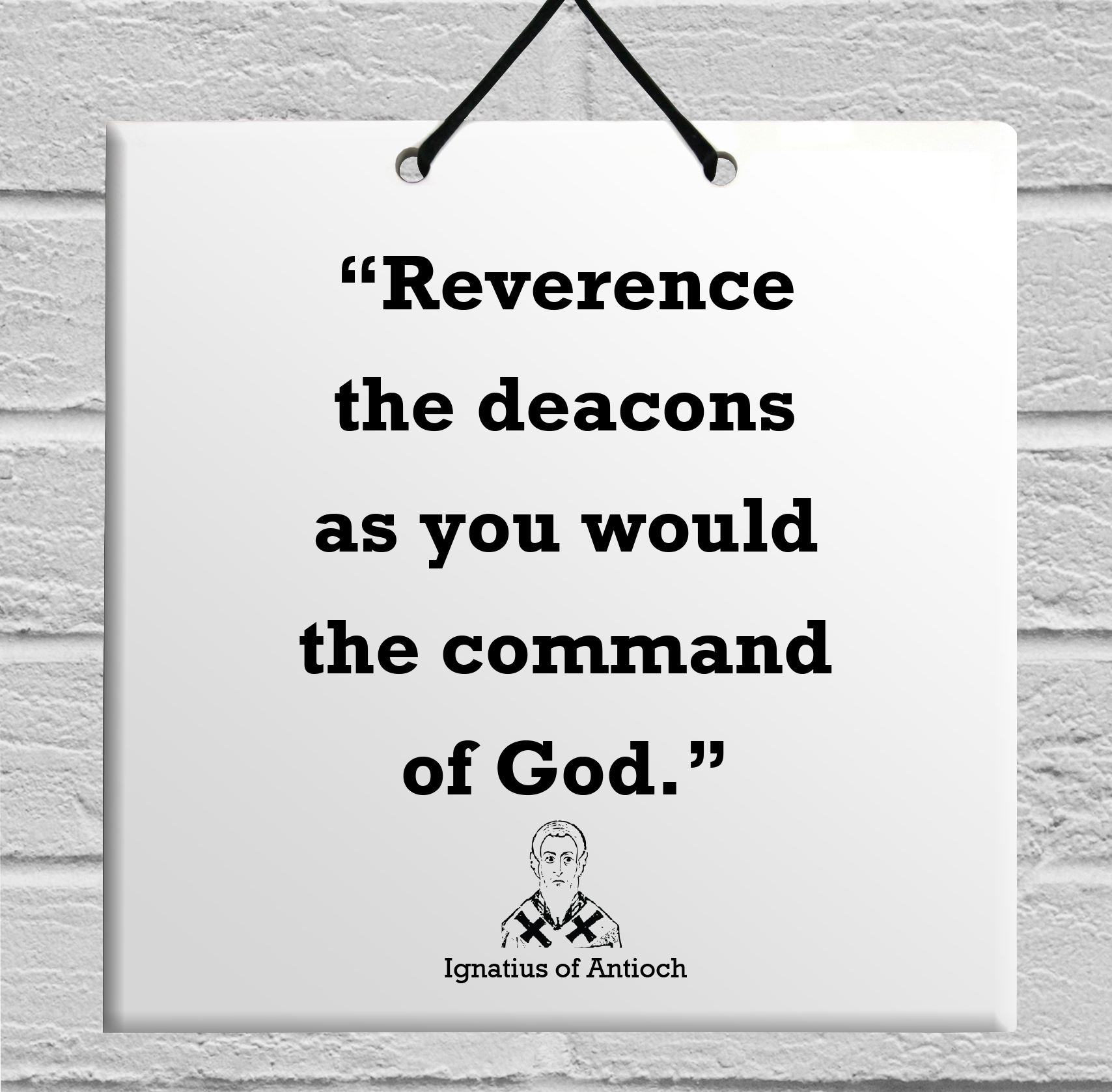 Ignatius of Antioch Unique Home Quote BAR DECOR Amazing Online Deal for You - Picture 31 of 31