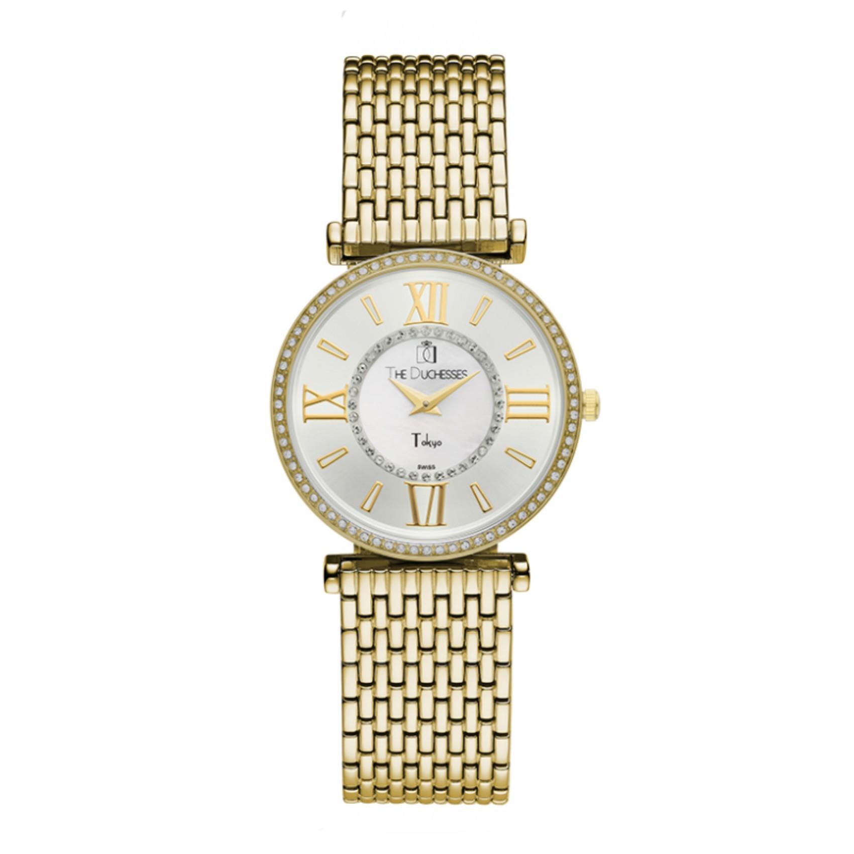 Golden Duchess Crystal Watch Quadro Crystal Zodiac Evergold main image 4